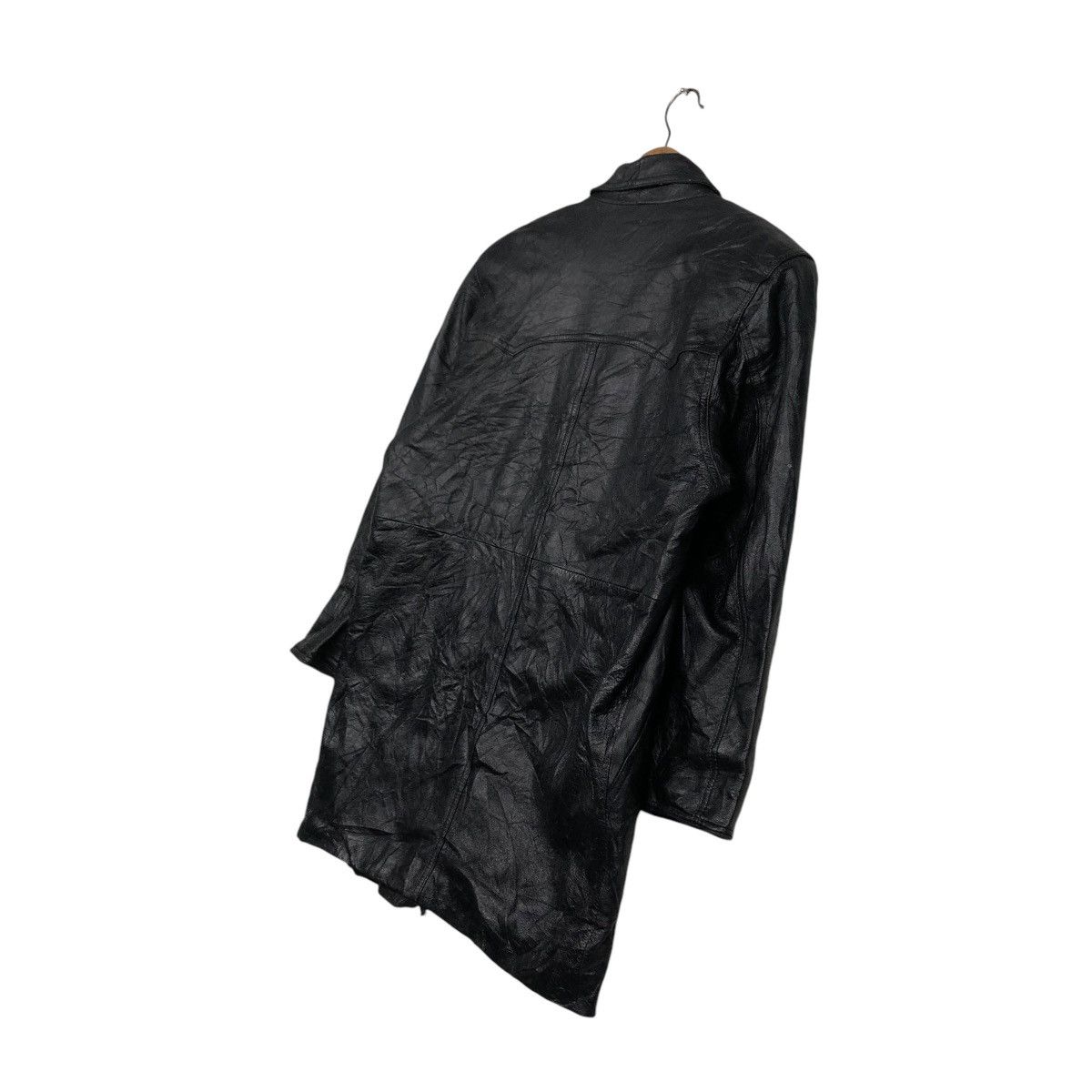 Japanese Brand 🔥VINTAGE BIKER LEATHER JACKET UNKNOWN BRAND ISSEY MIYAKE Size US M / EU 48-50 / 2 - 12 Thumbnail
