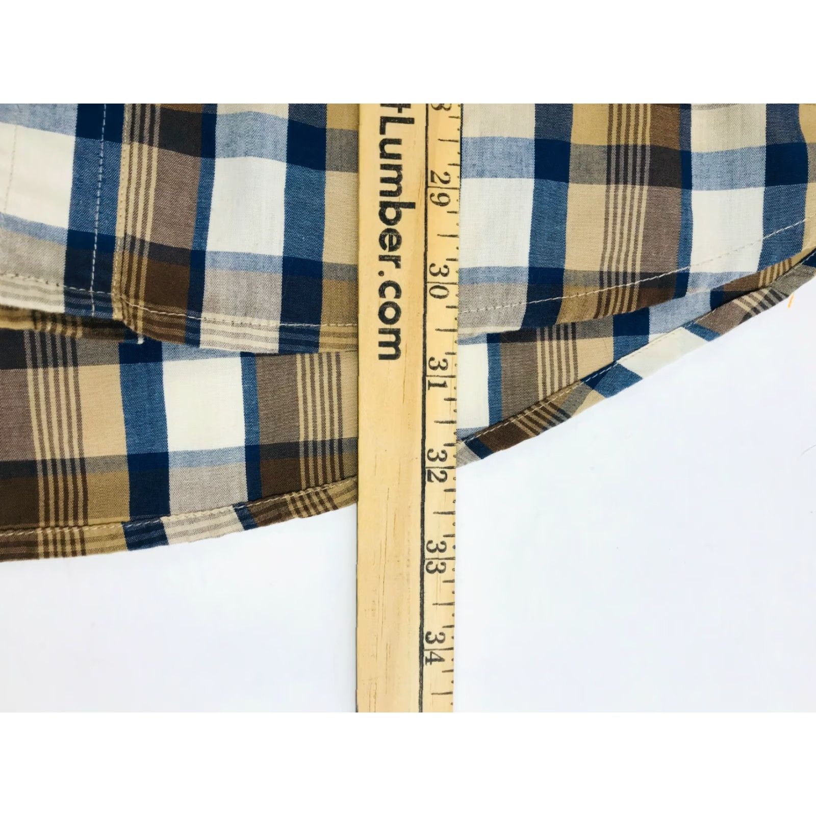 Vintage High Noon Shirt Mens Size L Western Button Down Short Sleeve Plaid Pearl Snap Shirt Size US L / EU 52-54 / 3 - 4 Thumbnail