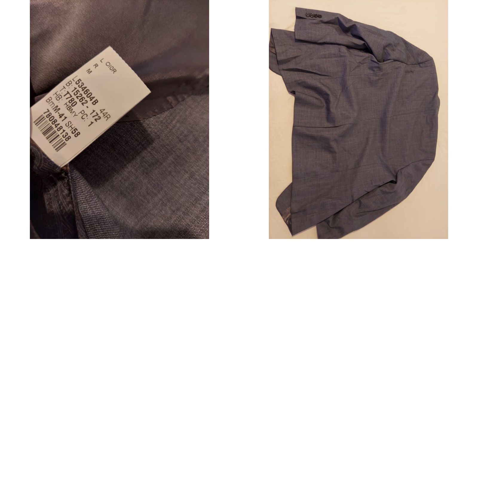 Polo Ralph Lauren Polo Ralph Lauren Blazer Wool Jacket 44R Gray Mens Polo Ralph Lauren Wool Blazer 2 Piece Blue Adult 44 Mens Size US XXL / EU 58 / 5 - 9 Thumbnail