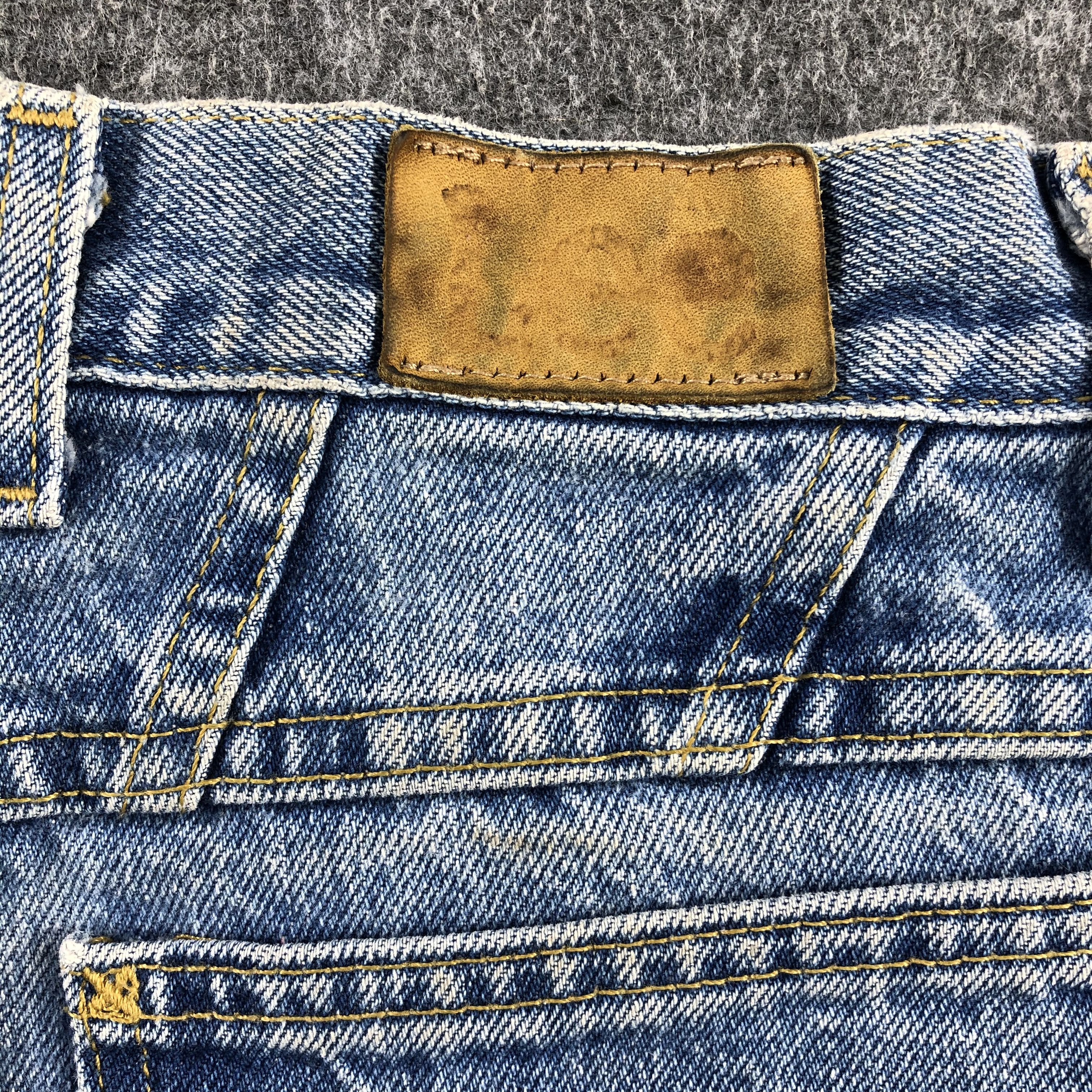 Lee Vintage 90s Blue Wash Lee Jeans-J1569 Size US 30 / EU 46 - 5 Thumbnail