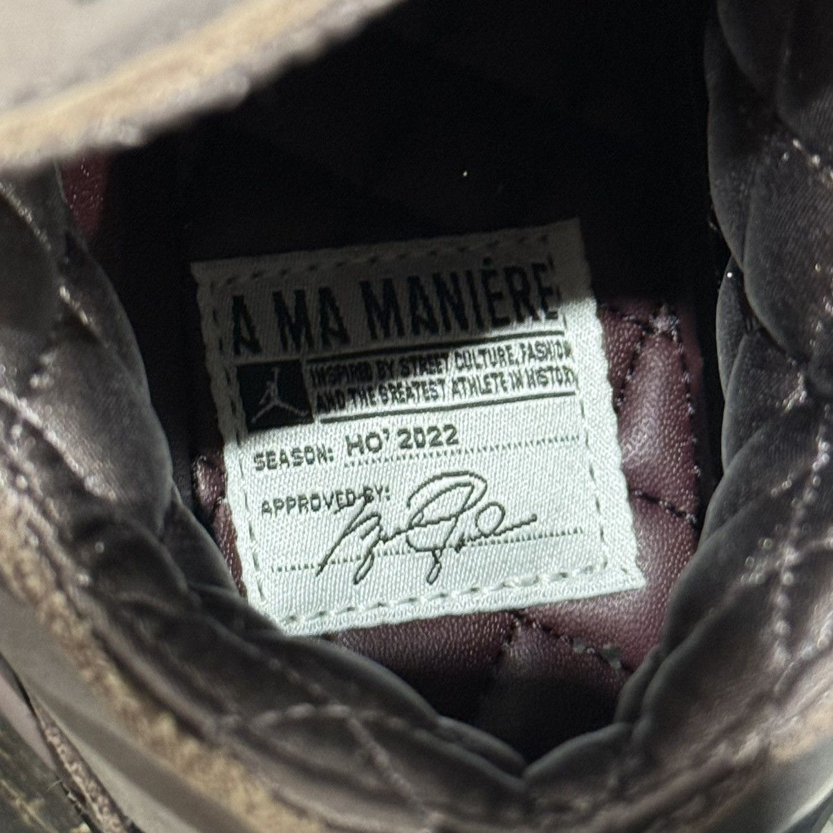 A Ma Maniere × Jordan Brand (SOLD) A Ma Maniére x Air Jordan 4 Retro B 'Violet Ore' Size US 5.5 / EU 38 - 6 Thumbnail