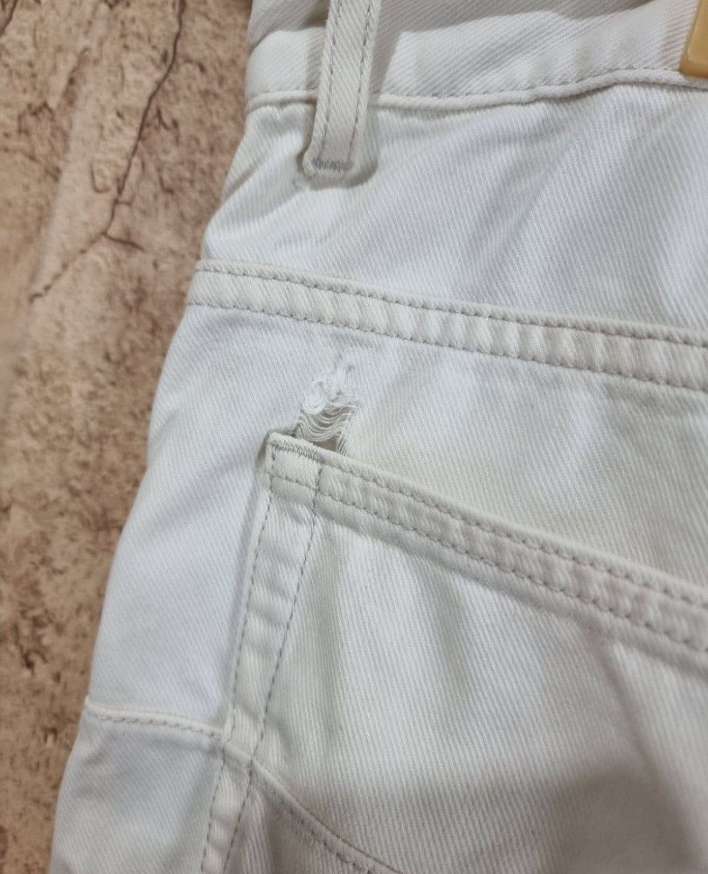 Dior × Hedi Slimane Dior X hedi slimane patched white pants Size US 32 / EU 48 - 8 Thumbnail