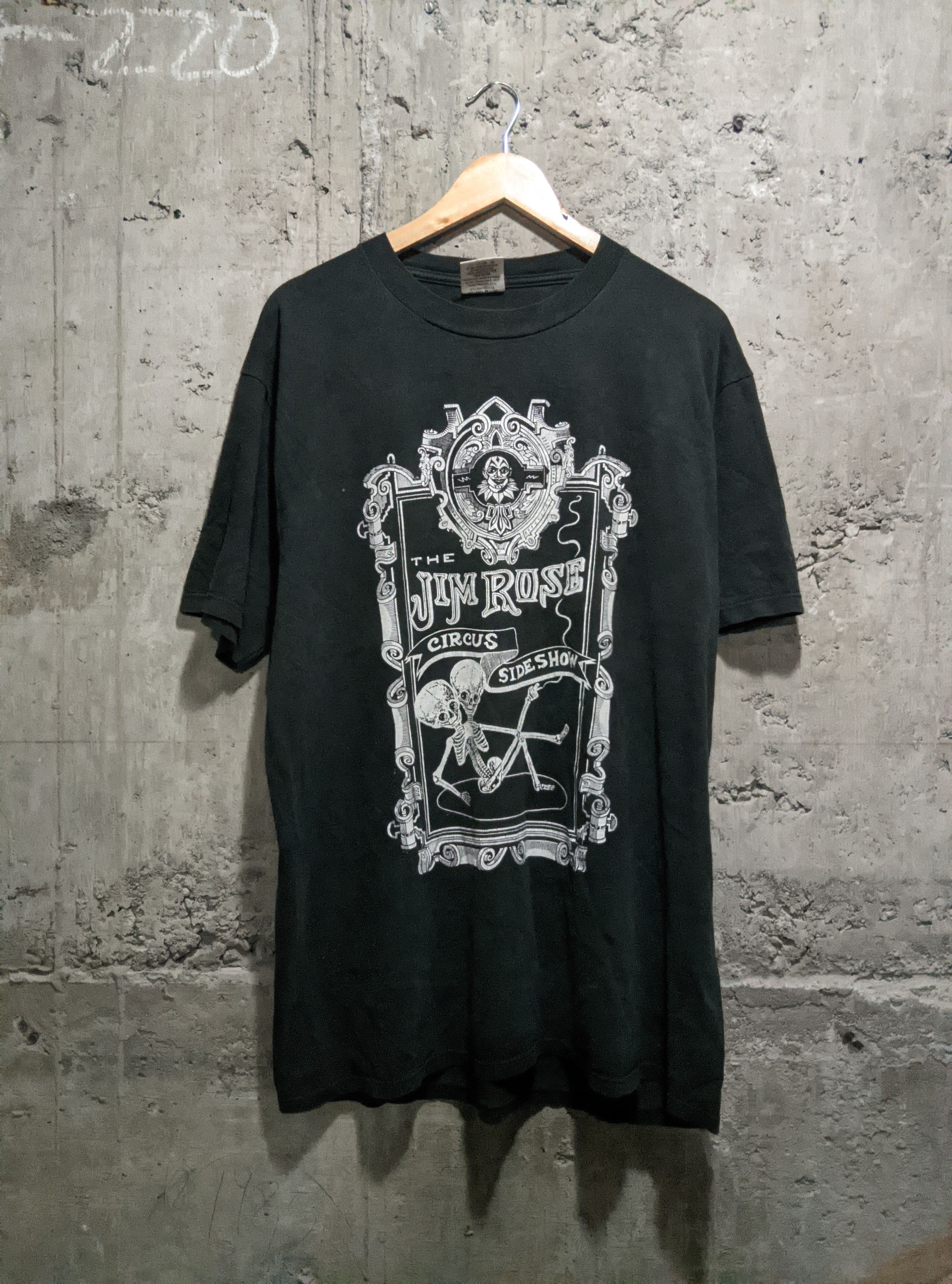 Vintage 90s the Jim rose circus Sideshow freak t shirt