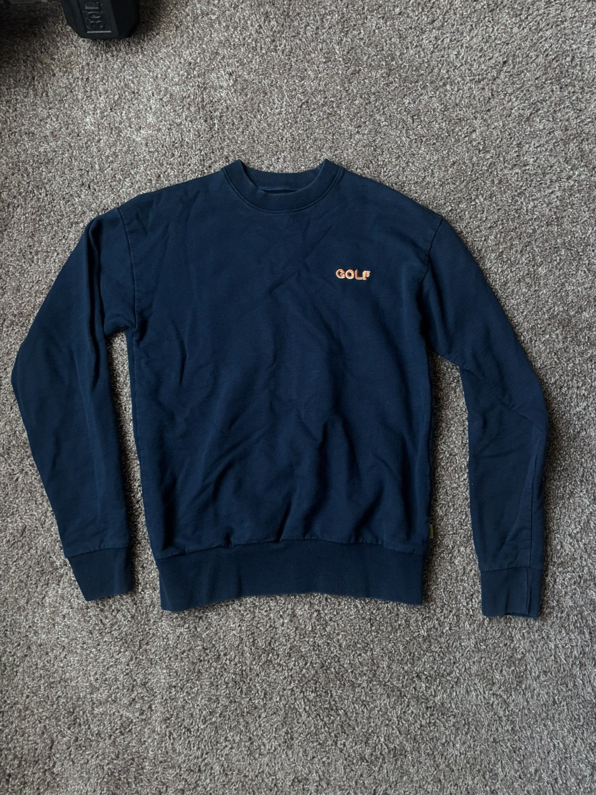 Golf Wang Golf Wang Cream Logo Sweatshirt Size US XS / EU 42 / 0 - 1 Thumbnail