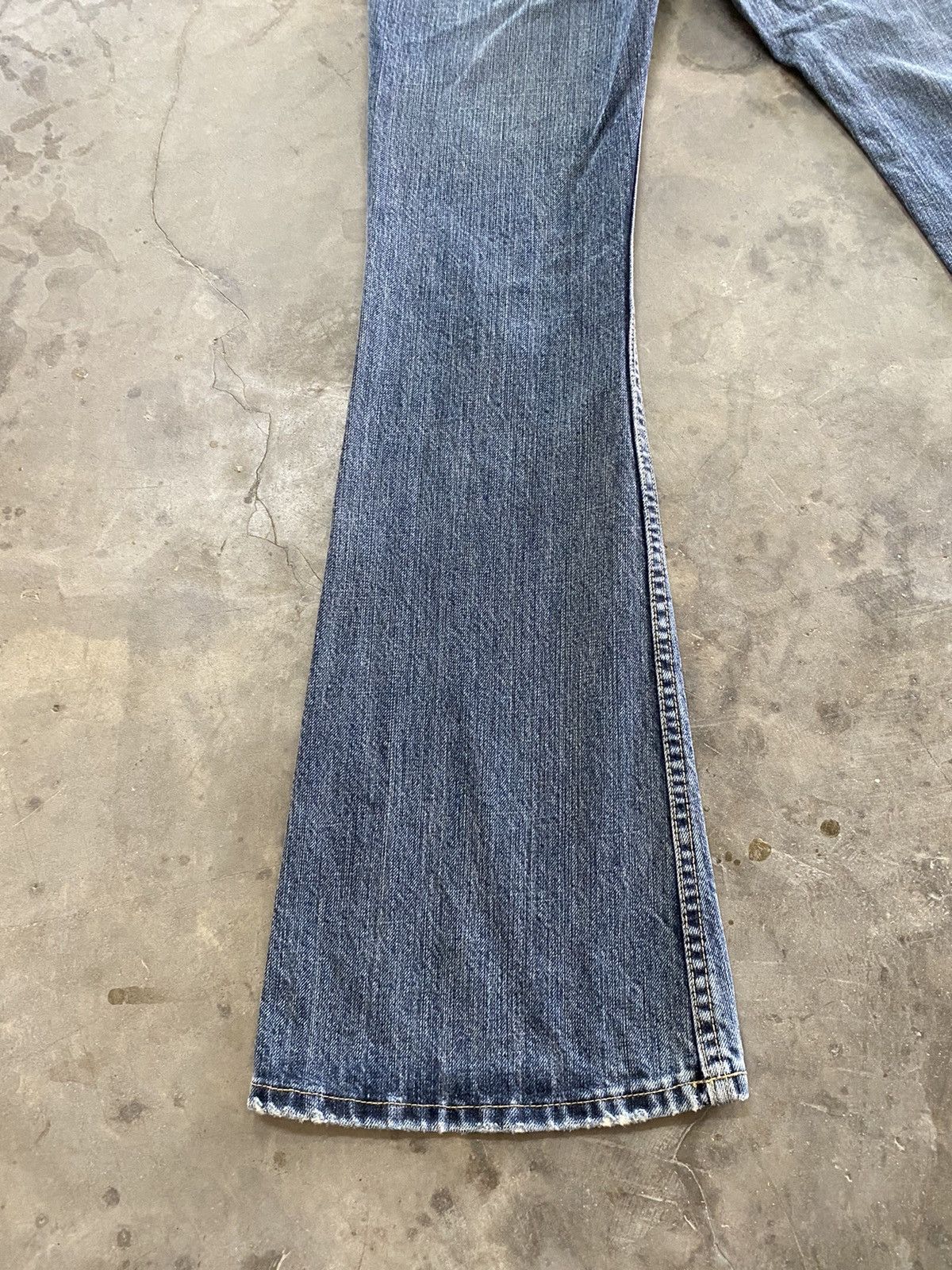 Hysteric Glamour × Japanese Brand × Le Grande Bleu (L.G.B.) Flare Jeans Japanese Oririn Jeans Distressed Boot Cut Size 26" / US 2 / IT 38 - 13 Thumbnail