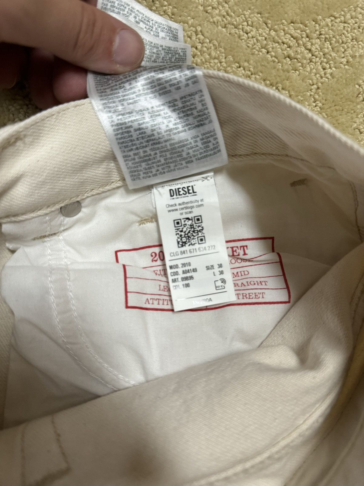 Diesel Diesel Jeans Size US 30 / EU 46 - 7 Thumbnail