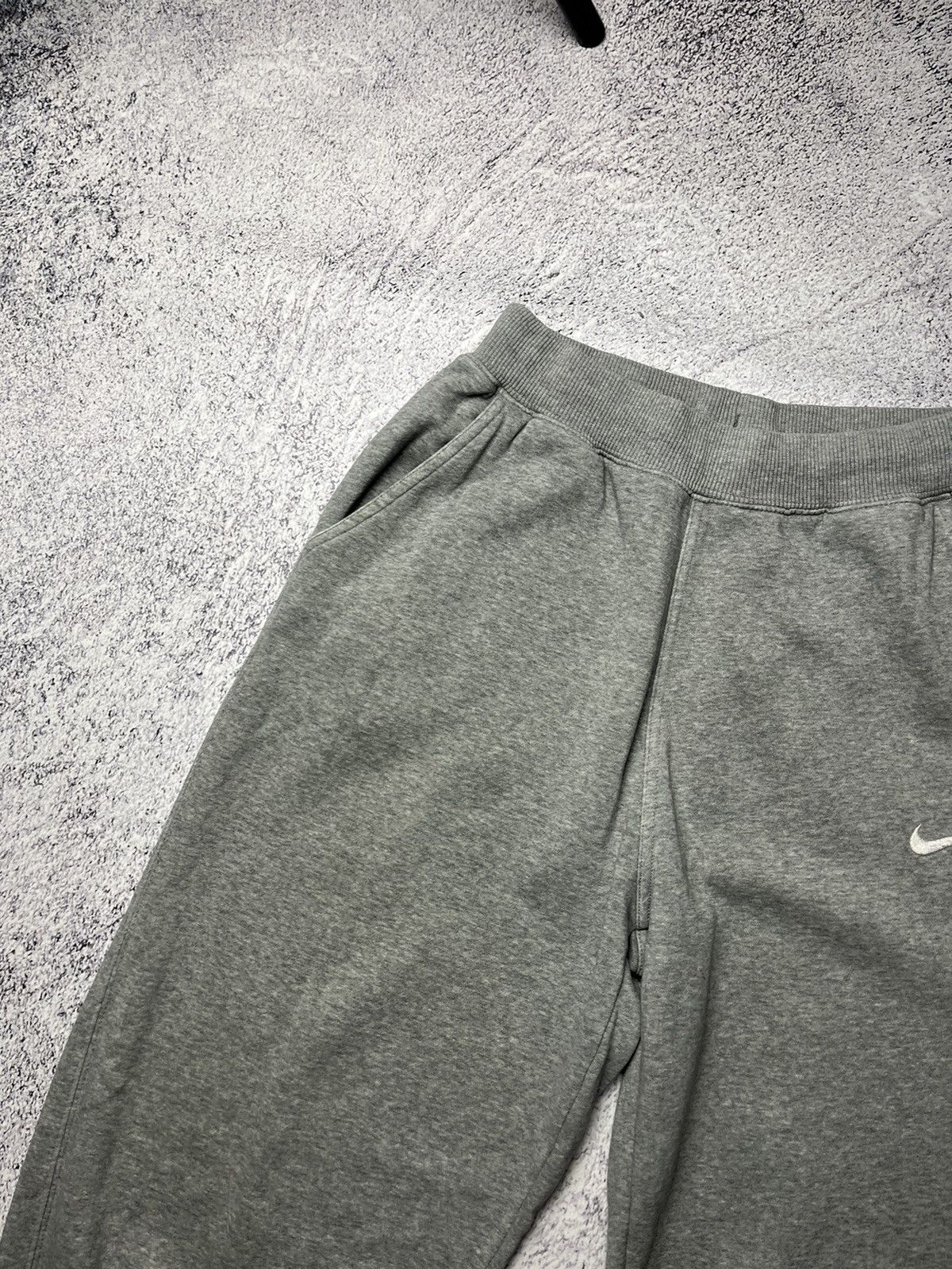 Nike × Vintage Vintage Nike Baggy Track Grey Pants Y2K Size US 32 / EU 48 - 4 Thumbnail