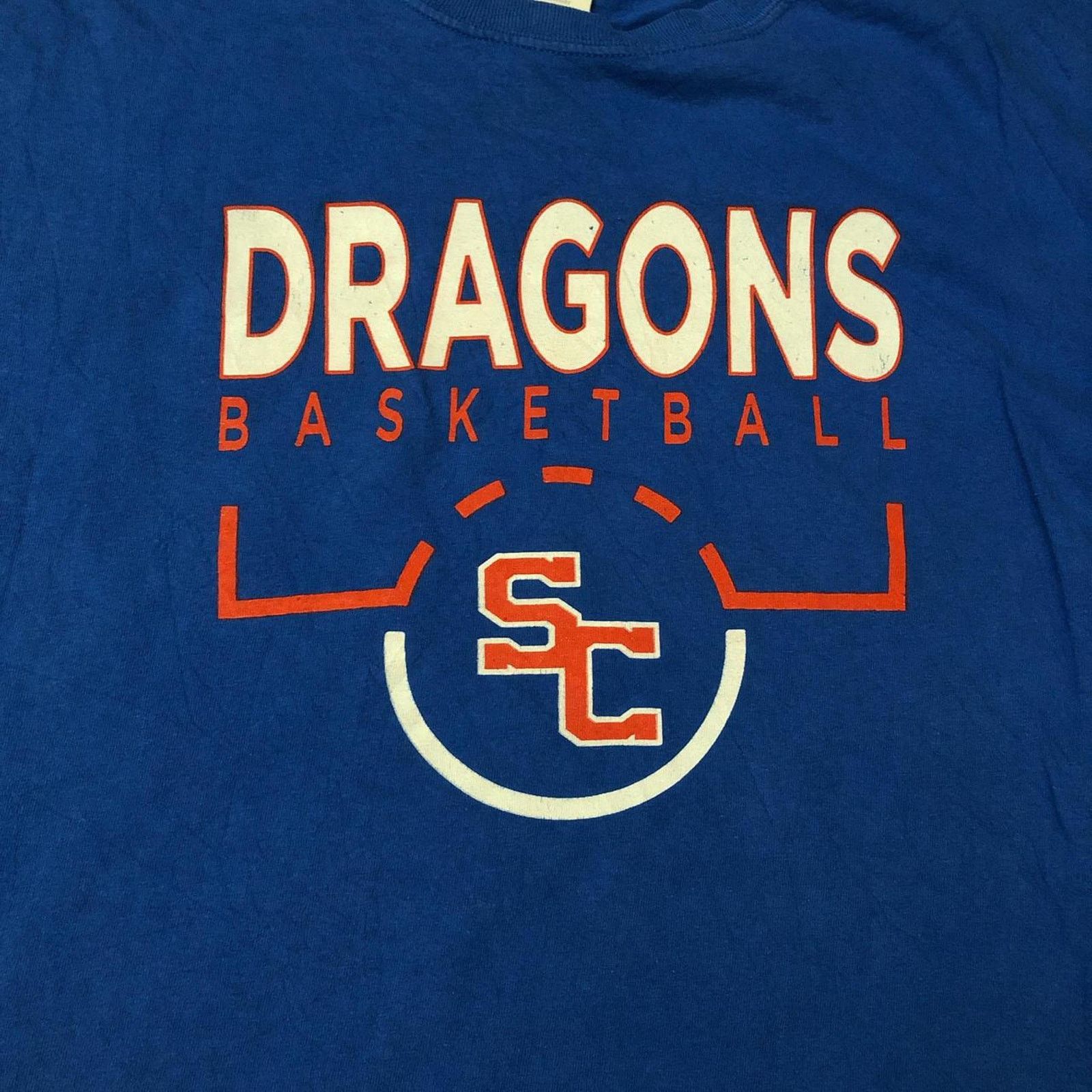 Gildan Men’s Blue ‘SC Dragons Basketball’ Graphic Tee Size US L / EU 52-54 / 3 - 3 Thumbnail