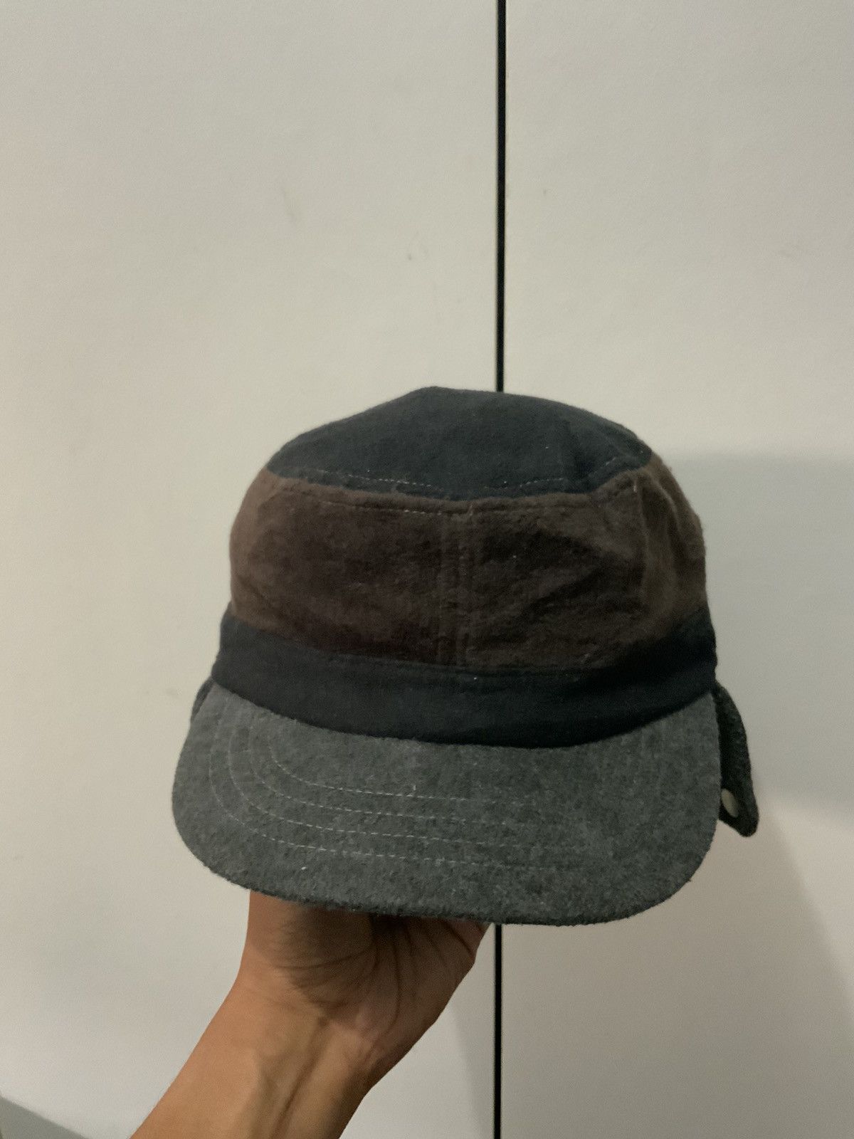Hat Club Fair Craft Wool Patrol Cap Size ONE SIZE - 5 Thumbnail