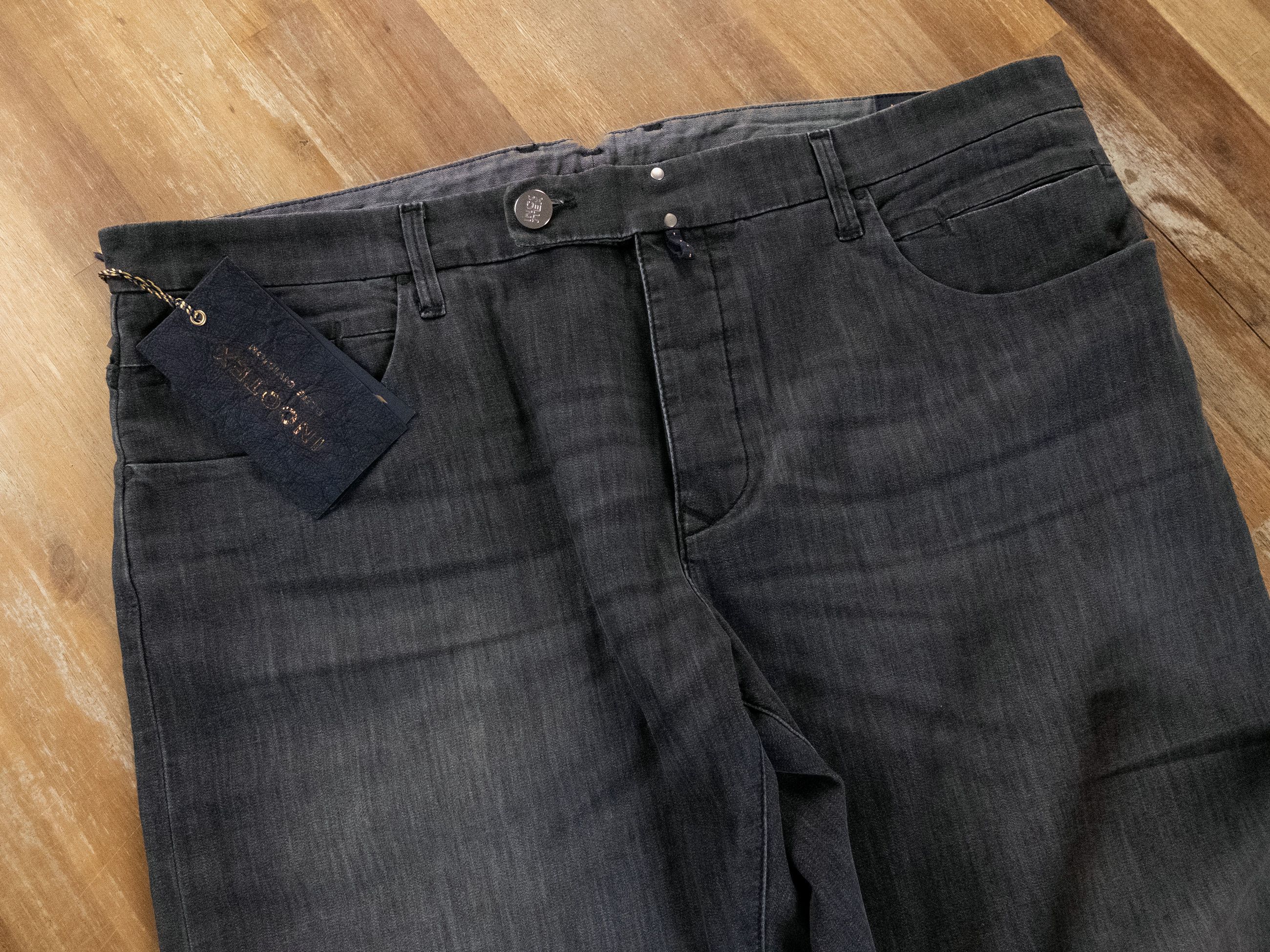 Incotex INCOTEX Blue Division tapered leg gray jeans Size 38 / 54 Size US 38 / EU 54 - 2 Thumbnail