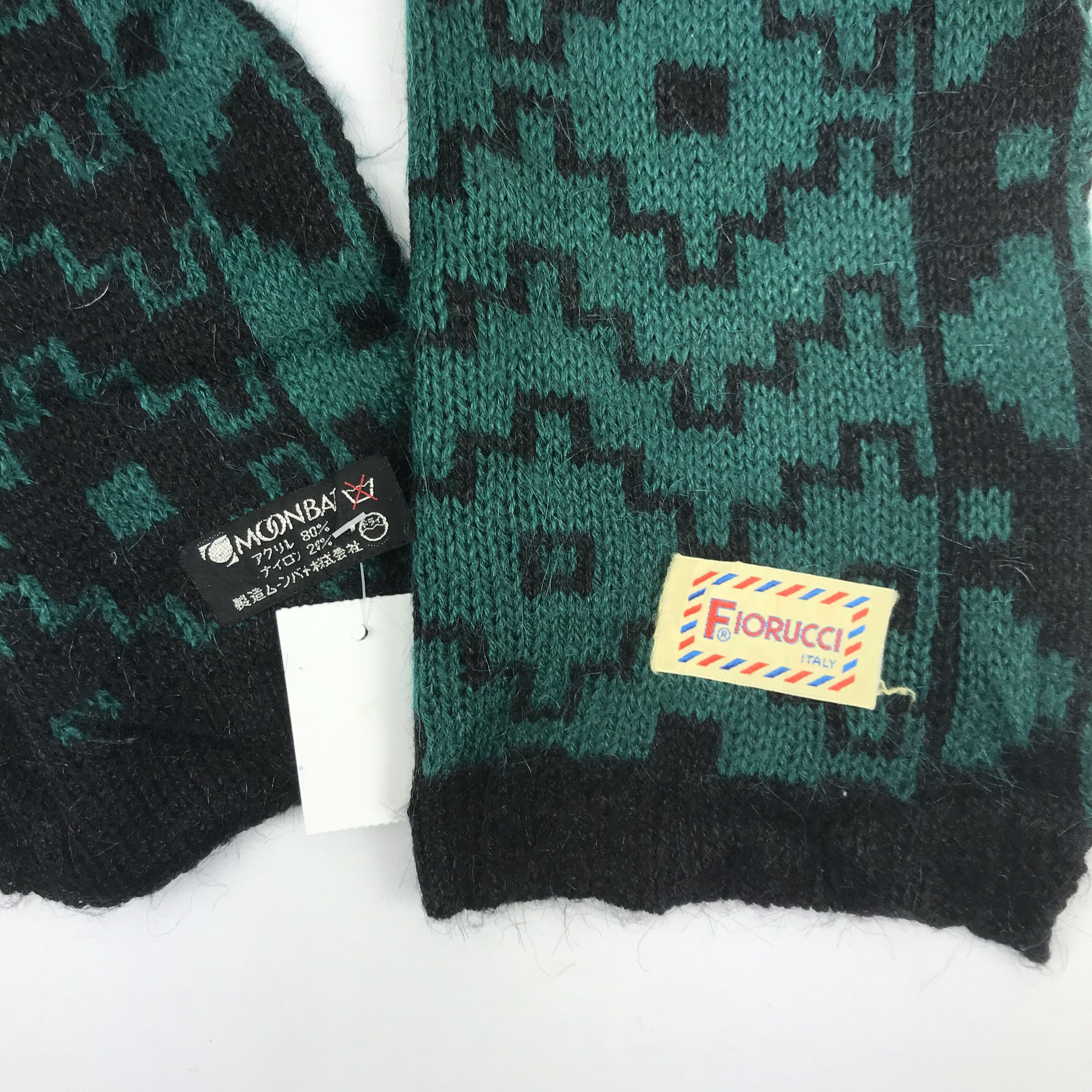 Fiorucci Vintage Fiorucci Scarf Muffler Wool Cashmere Scarves Size ONE SIZE - 4 Thumbnail
