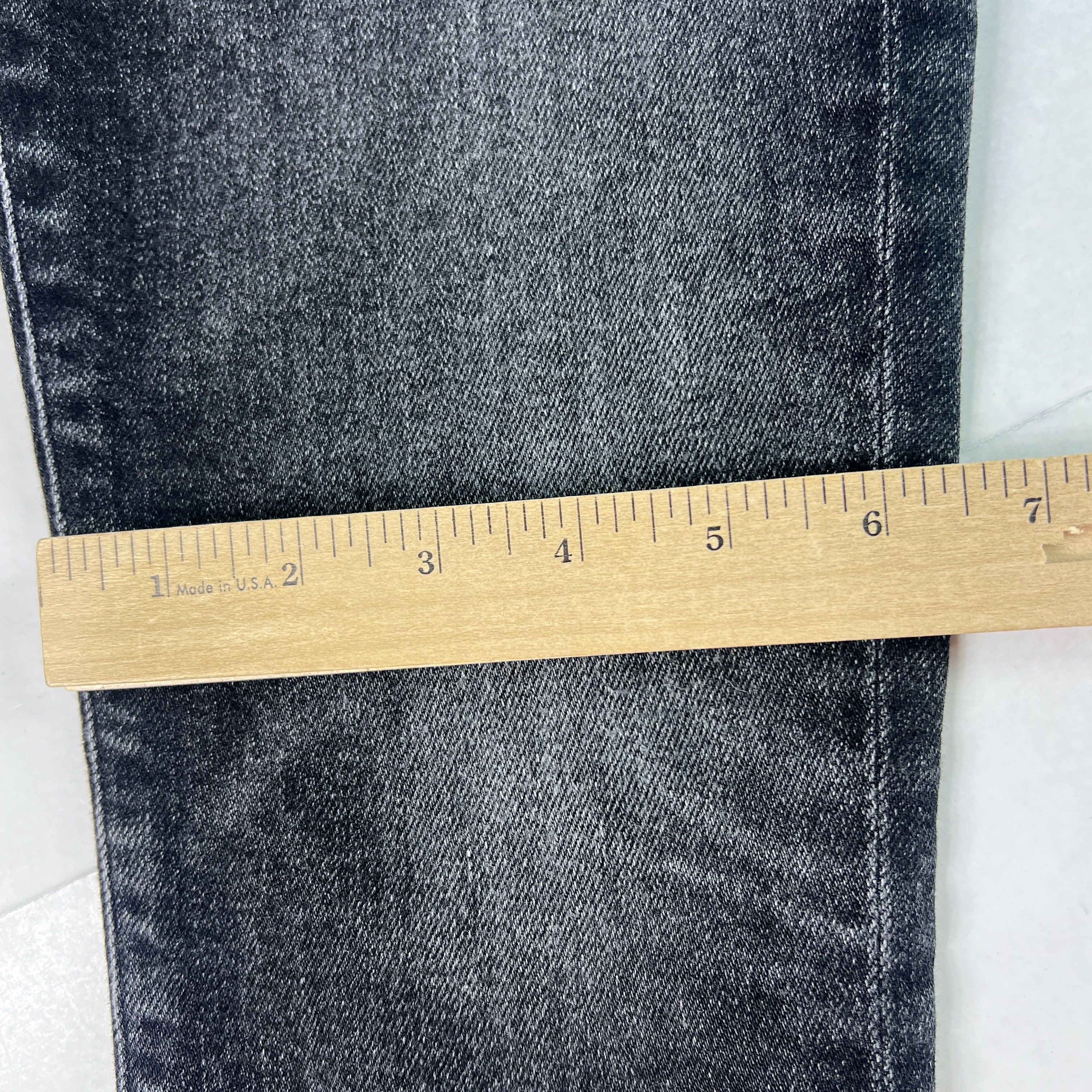 Agolde AGOLDE Jean Pinch Waist High Rise Skinny Black Stretch Denim Size 25" / US 0 / IT 36 - 16 Thumbnail