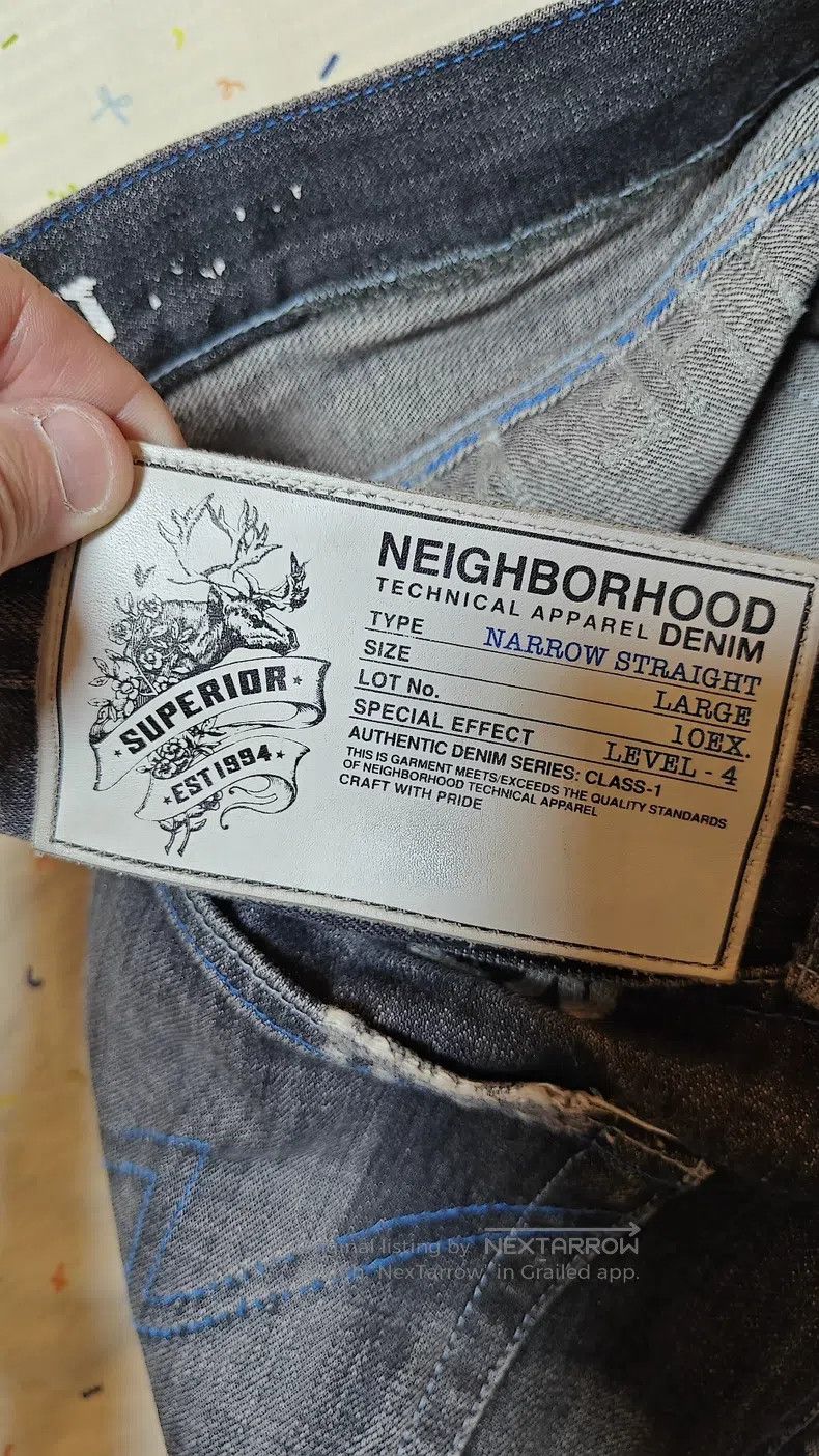 Neighborhood Neighborhood size L Denim Pants, L Size Slim Straight Size US 27 - 7 Thumbnail