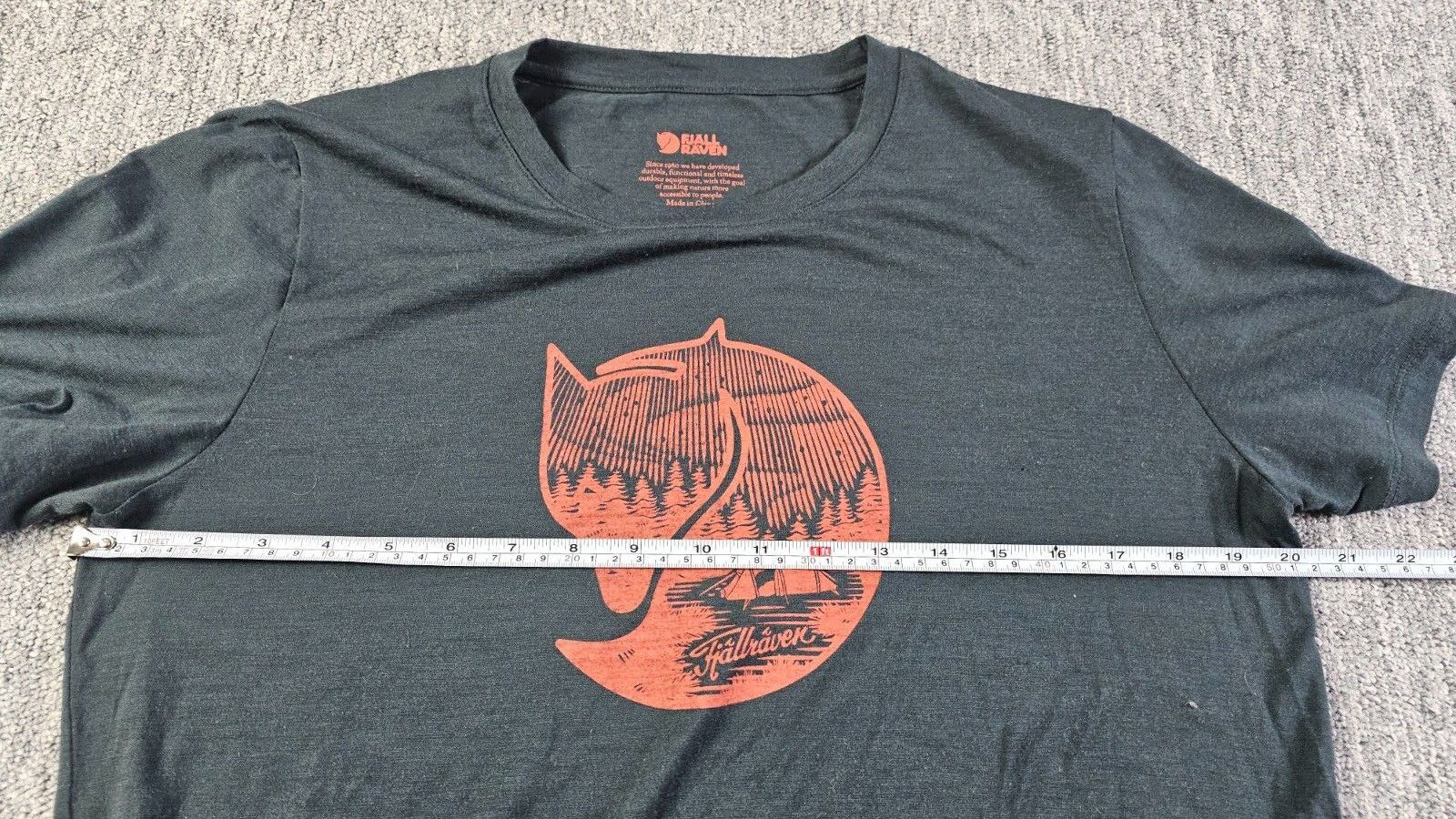 Fjallraven Fjallraven Abisko Wool Blend Fox Logo T-Shirt Gorpcore L Size L / US 10 / IT 46 - 8 Thumbnail