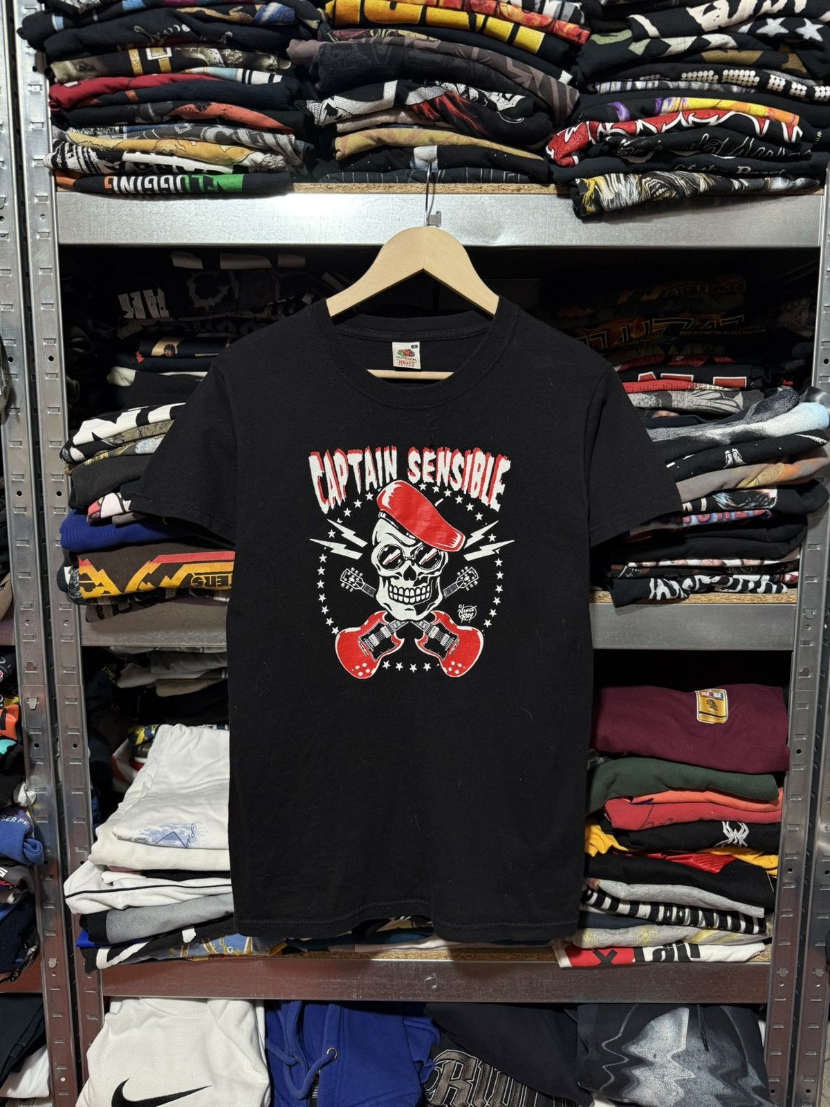 Band Tees Vintage 2000’s Captain Sensible Noise Rock Band T-Shirt Size US S / EU 44-46 / 1 - 1 Thumbnail