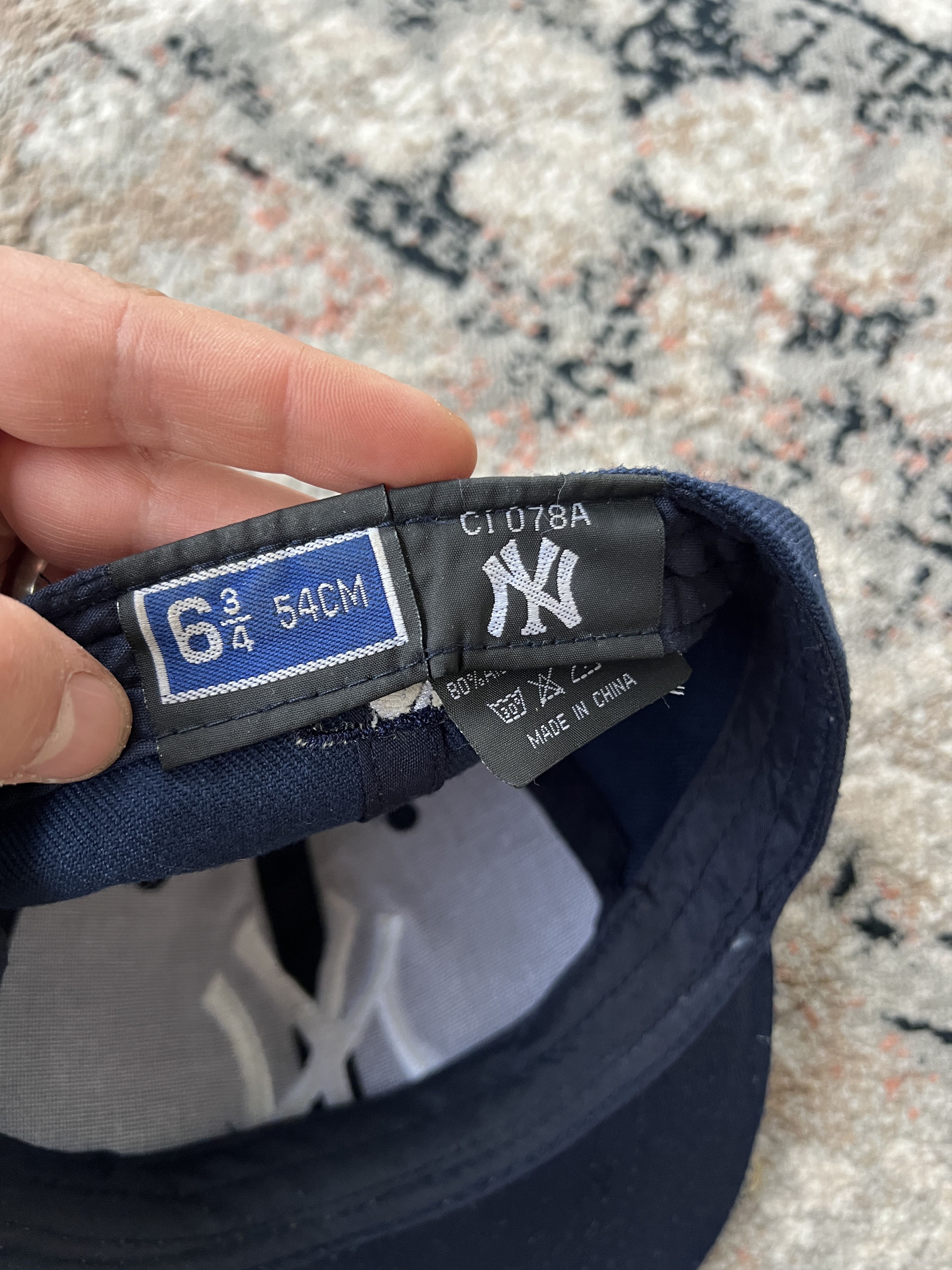 MLB New YorkYankees Vintage MLB Cap Size ONE SIZE - 5 Thumbnail