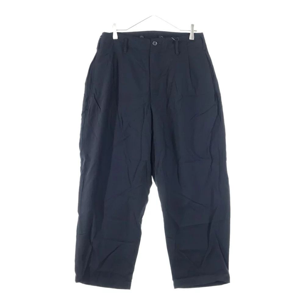 Yohji Yamamoto POUR HOMME 18aw Wool gabardine tuck long pants HV-P23-100 Size US 35 - 1 Thumbnail