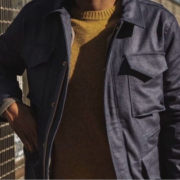 Taylor Stitch Taylor Stitch x Alpha Industries M51 in indigo sateen M Size US M / EU 48-50 / 2 - 4 Thumbnail