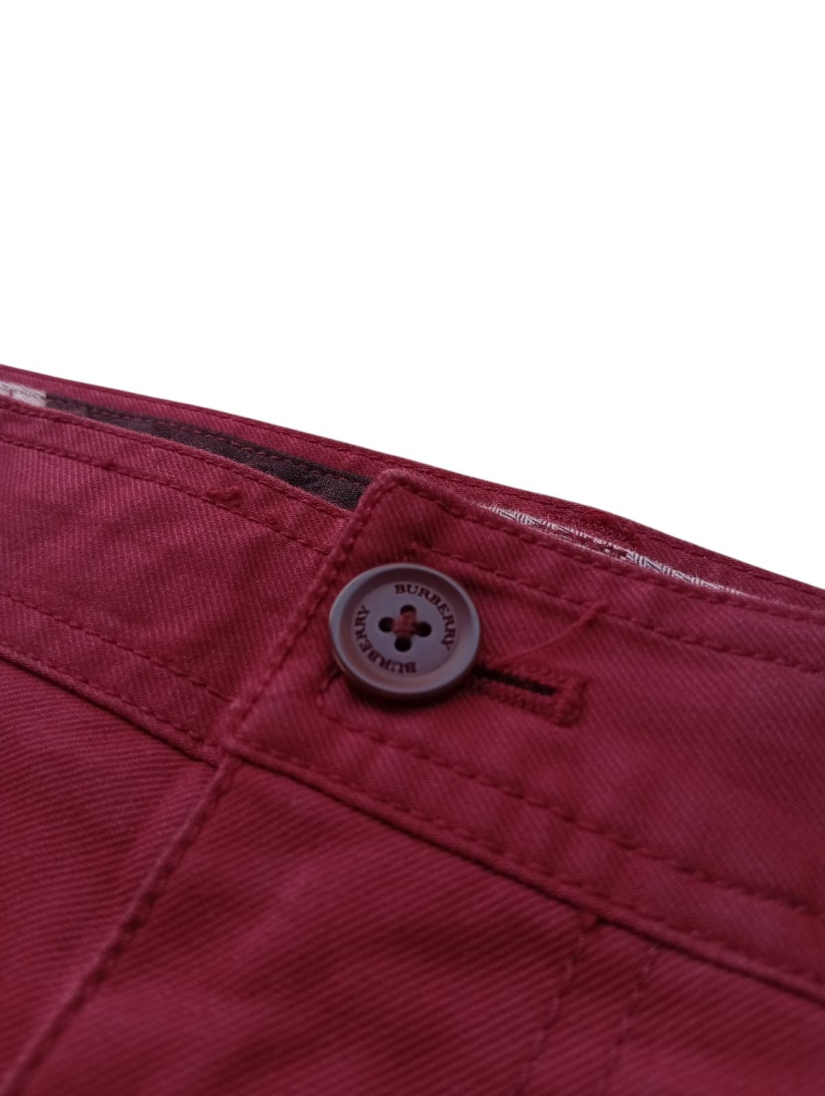 Burberry Burberry cotton stretch trouser pants Size US 31 - 3 Thumbnail