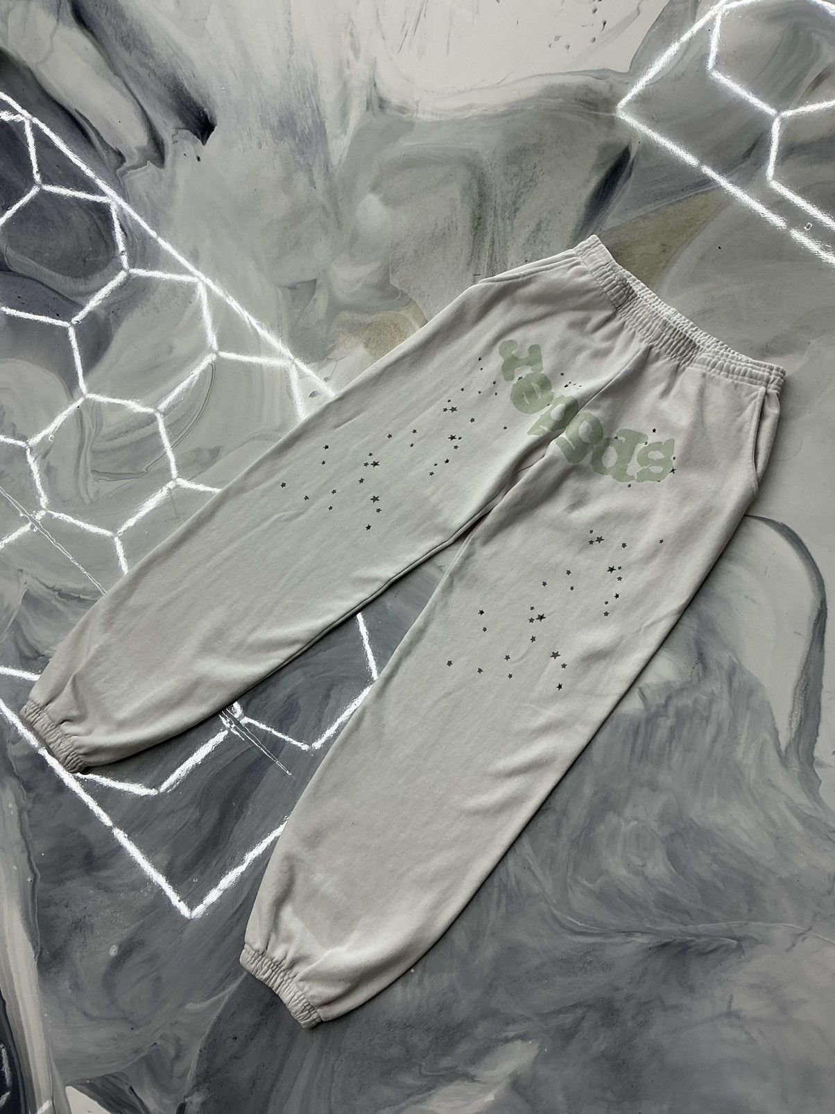 Sp5der Sp5der Sweatpants White Grey Size S Size US 30 / EU 46 - 3 Thumbnail