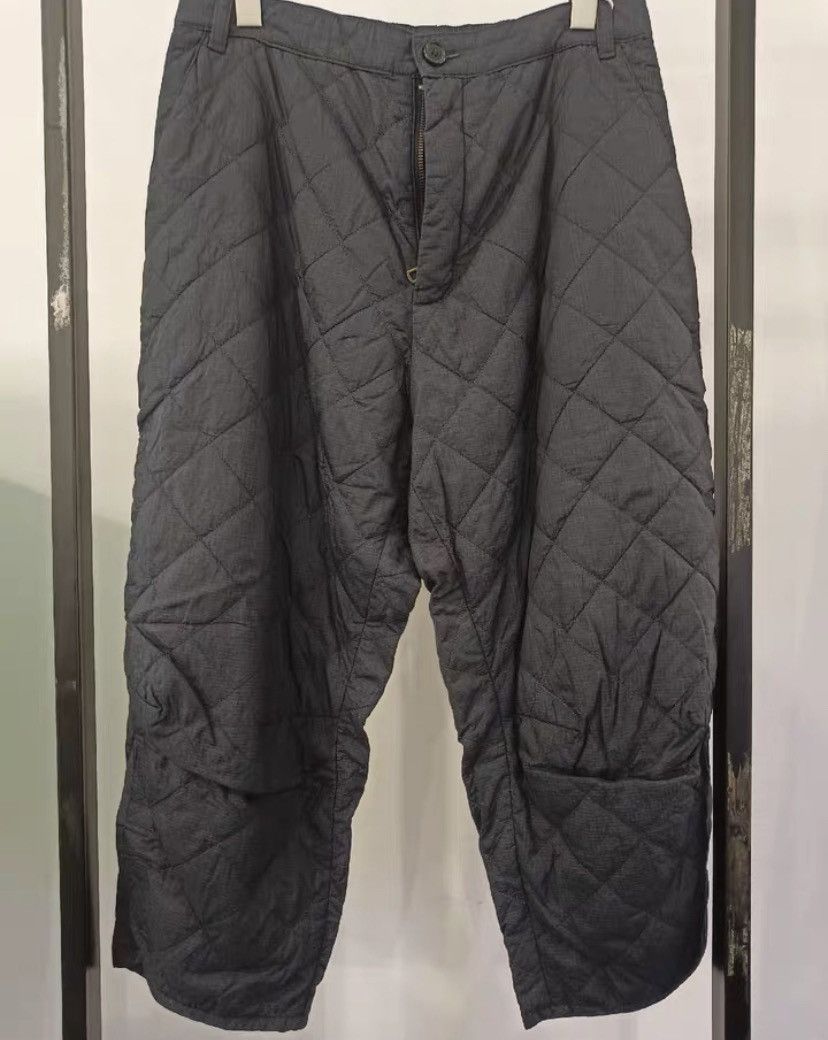 image of Walter Van Beirendonck Dark Diamond Plaid Trousers in Black, Men's (Size 38)