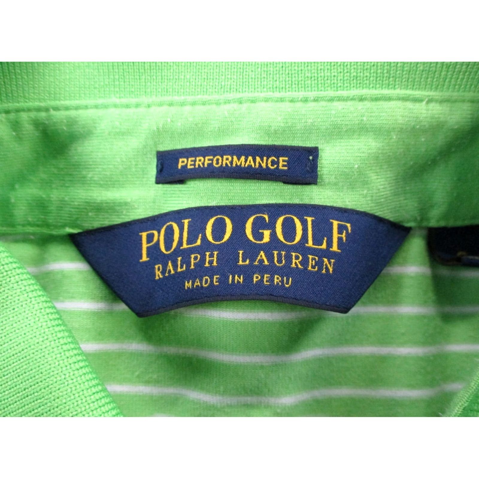 Polo Ralph Lauren Polo Ralph Lauren Polo Shirt Men S Green Striped Golf Performance Stretch Active Size US S / EU 44-46 / 1 - 7 Thumbnail