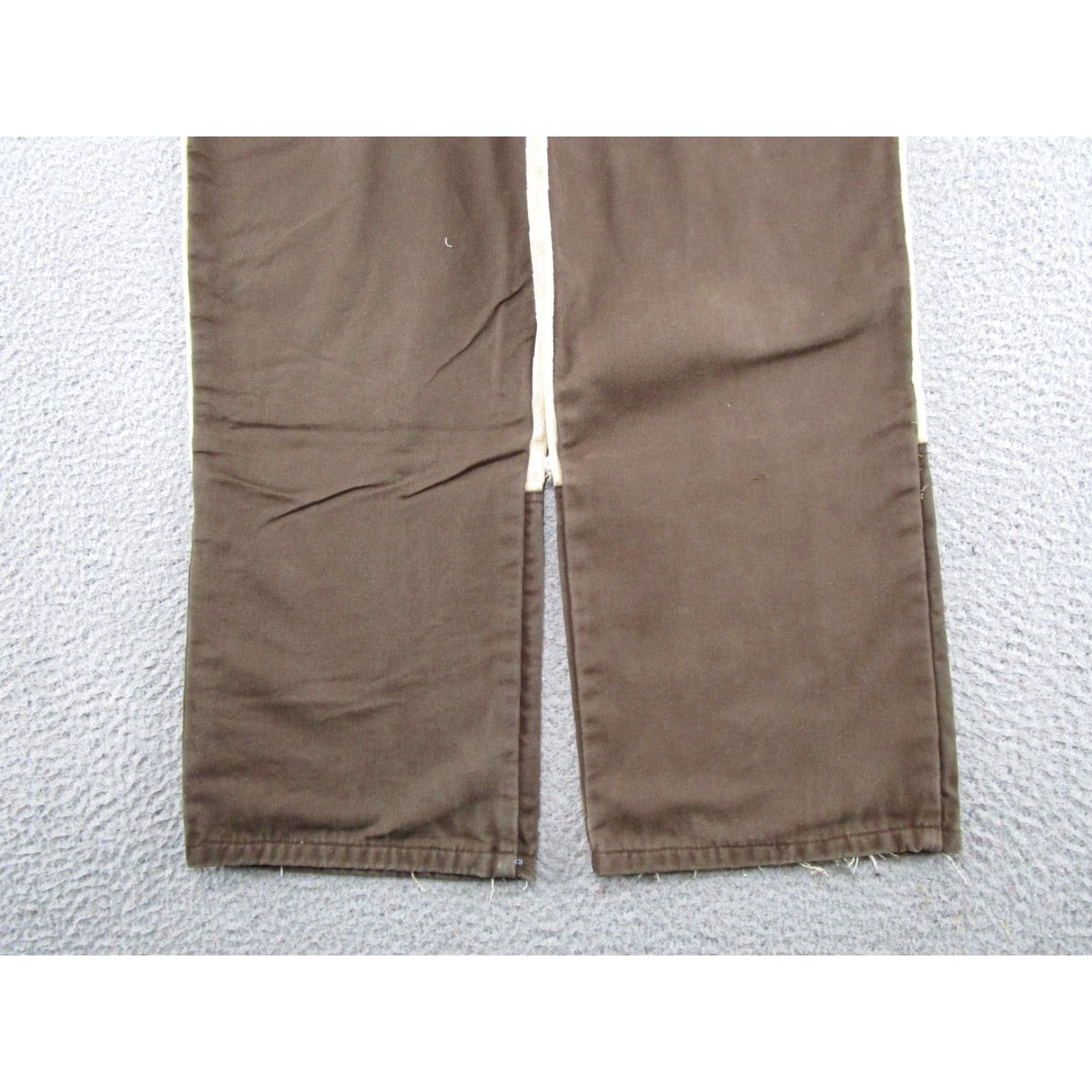 Vintage Remington Pants Mens 36x28 Chino Brown Cotton Regular Straight Outdoor Pockets Read Size US 36 / EU 52 - 2 Thumbnail