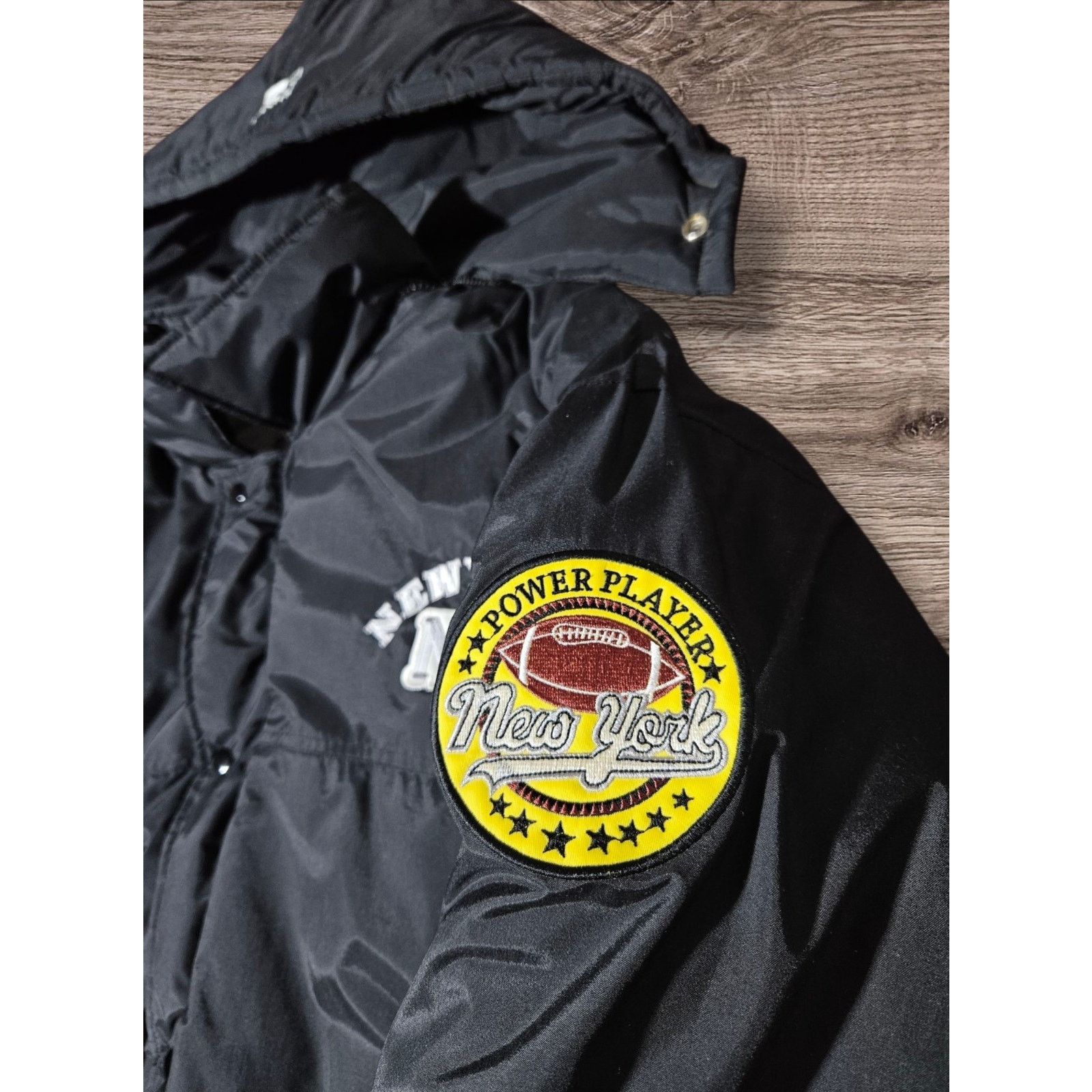 NFL VTG 90s New York Bomber Jacket Vintage Zam Football NFL 2XL Size US XXL / EU 58 / 5 - 10 Thumbnail