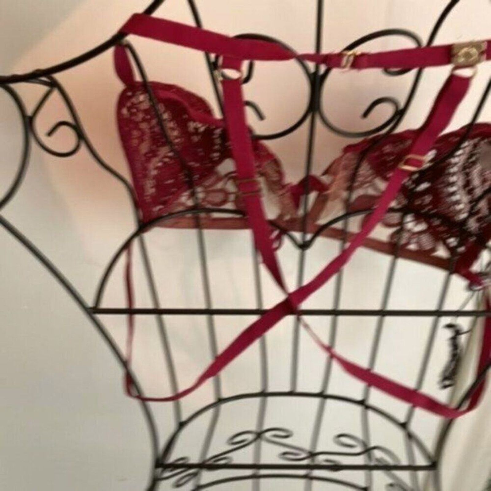 For Love & Lemons For love and lemons bra garnet M Size ONE SIZE - 6 Thumbnail