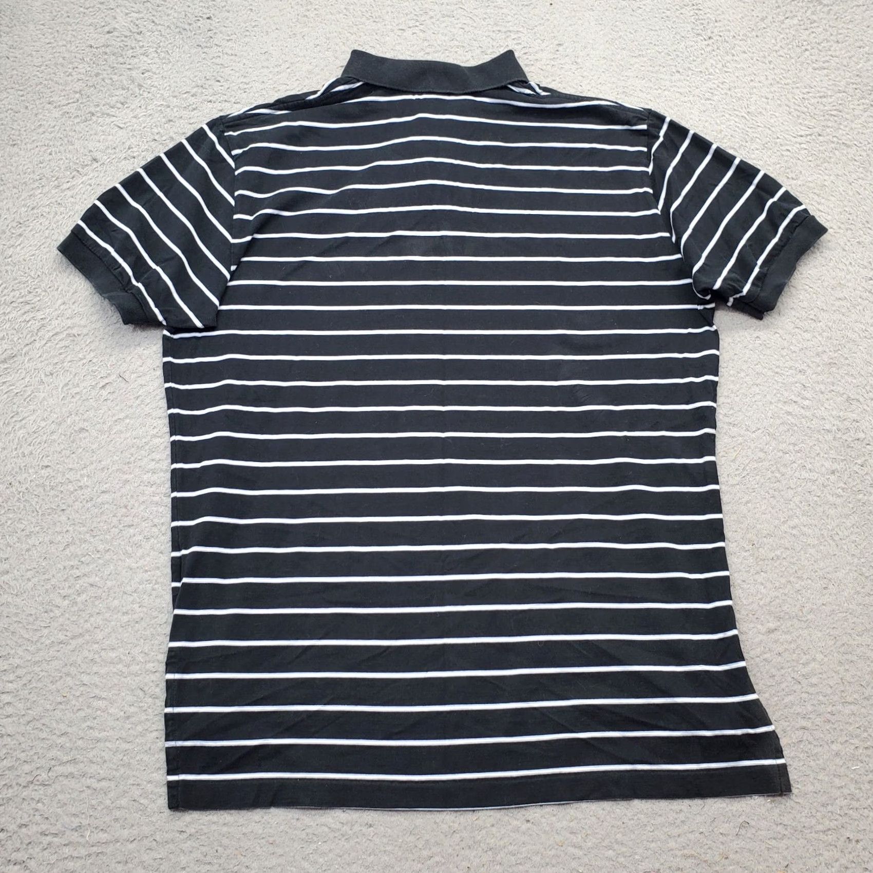 Polo Ralph Lauren Polo Ralph Lauren Polo Shirt Mens L Multicolor Striped High Low Slit Pony Logo Size US L / EU 52-54 / 3 - 2 Thumbnail