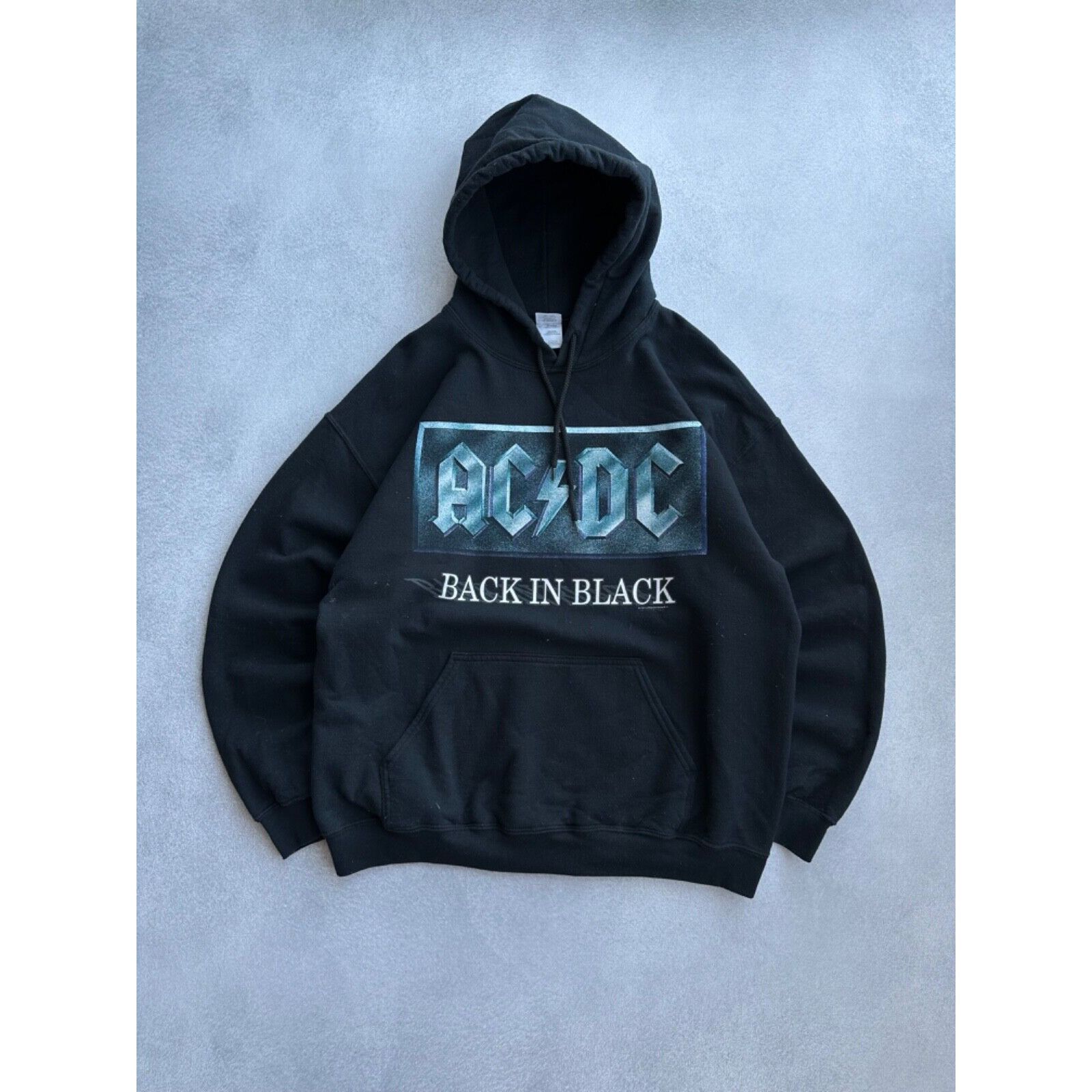 AC/DC VTG AC/DC Back in Black 1995 Rock Band Hoodie Size US L / EU 52-54 / 3 - 1 Thumbnail