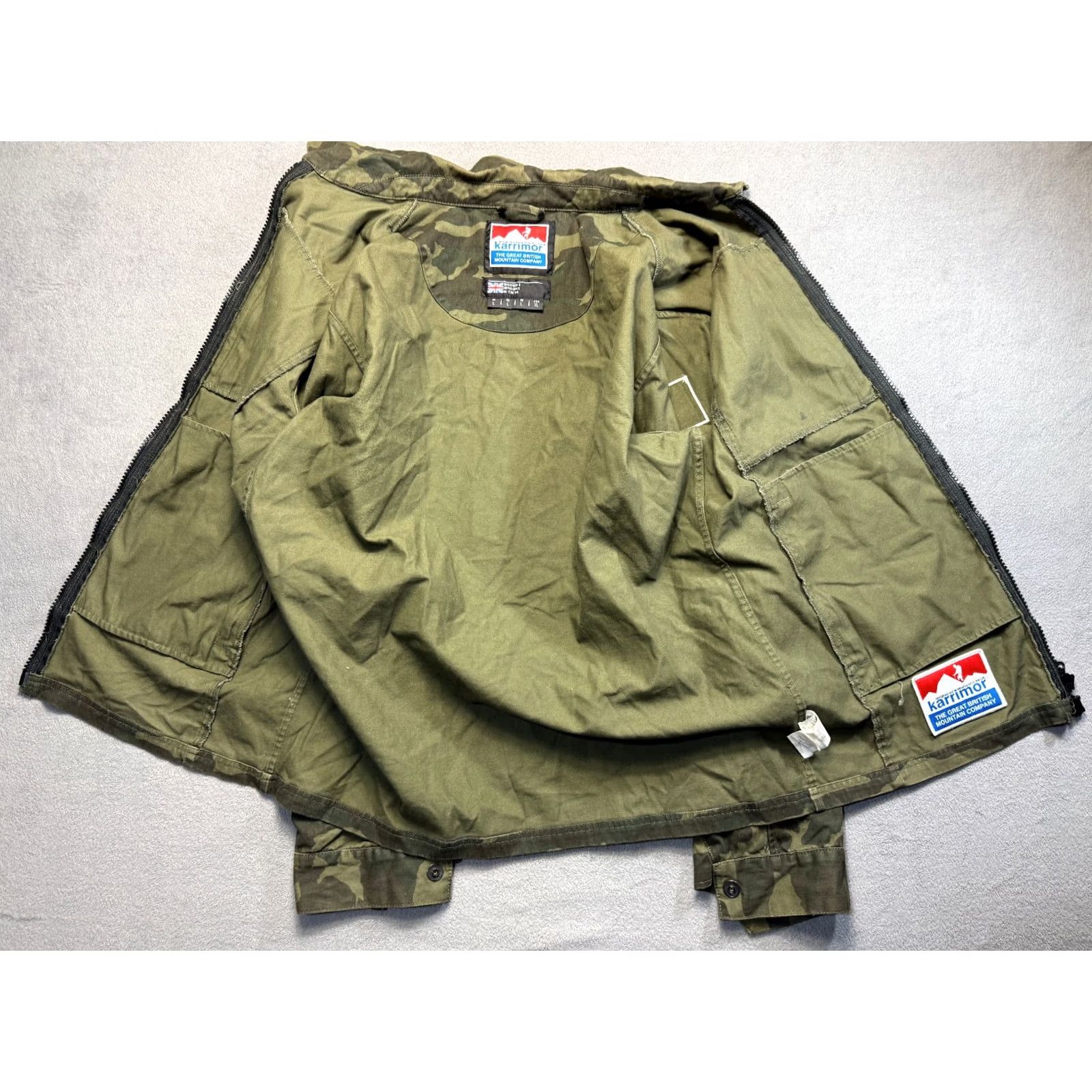 Karrimor Karrimor K100 Camo Jacket Military Mens size L Size US L / EU 52-54 / 3 - 5 Thumbnail