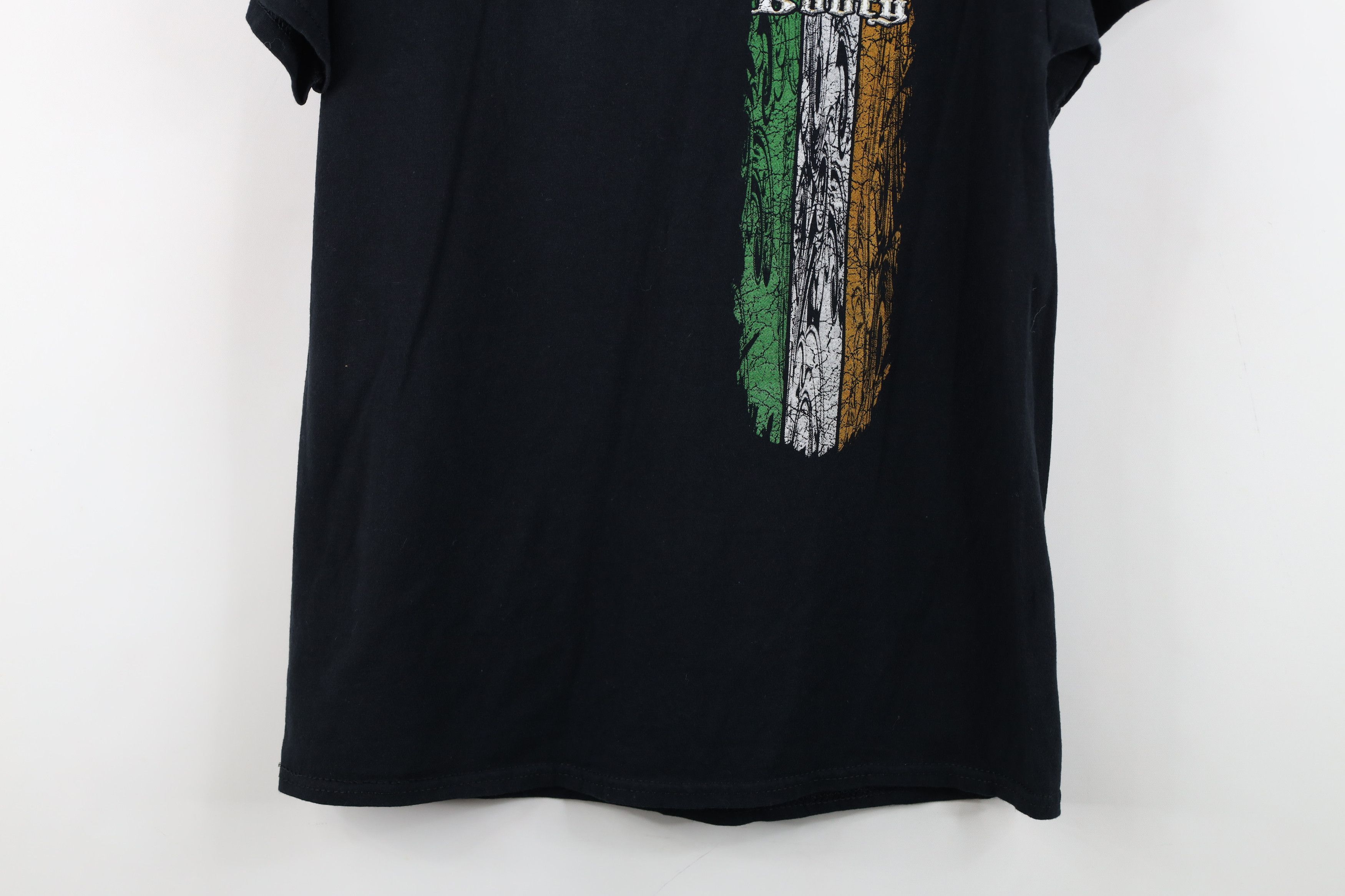 Vintage Vintage Y2K Irish Pirate Booze and Booty T-Shirt Black Size US S / EU 44-46 / 1 - 3 Thumbnail