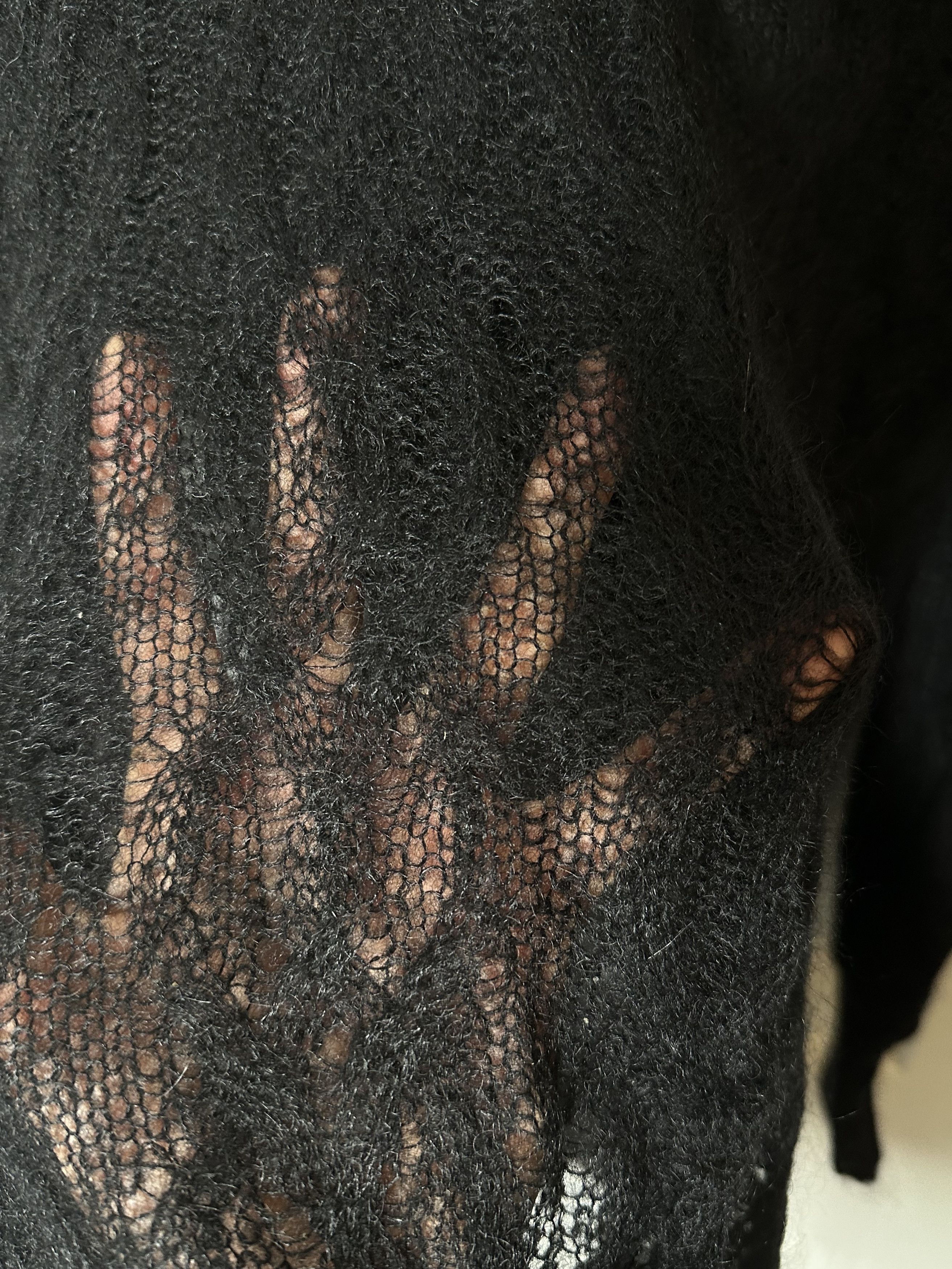 Simone Rocha Simone Rocha Long Cable Knit Sweater Size L / US 10 / IT 46 - 4 Thumbnail
