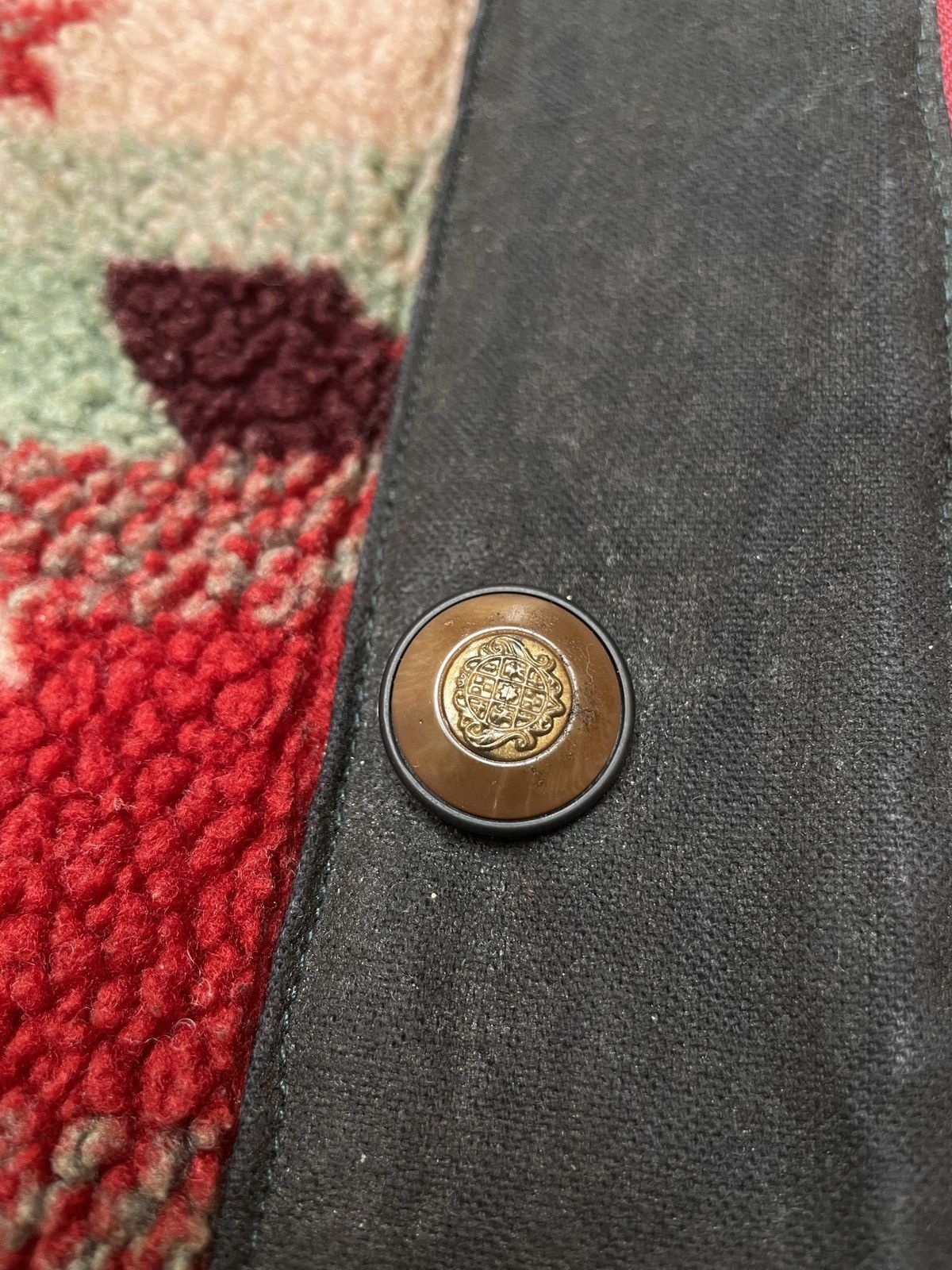 Other Vintage Tenson Tribal Fleece Waxed Cotton Jacket XL Size US XL / EU 56 / 4 - 10 Thumbnail