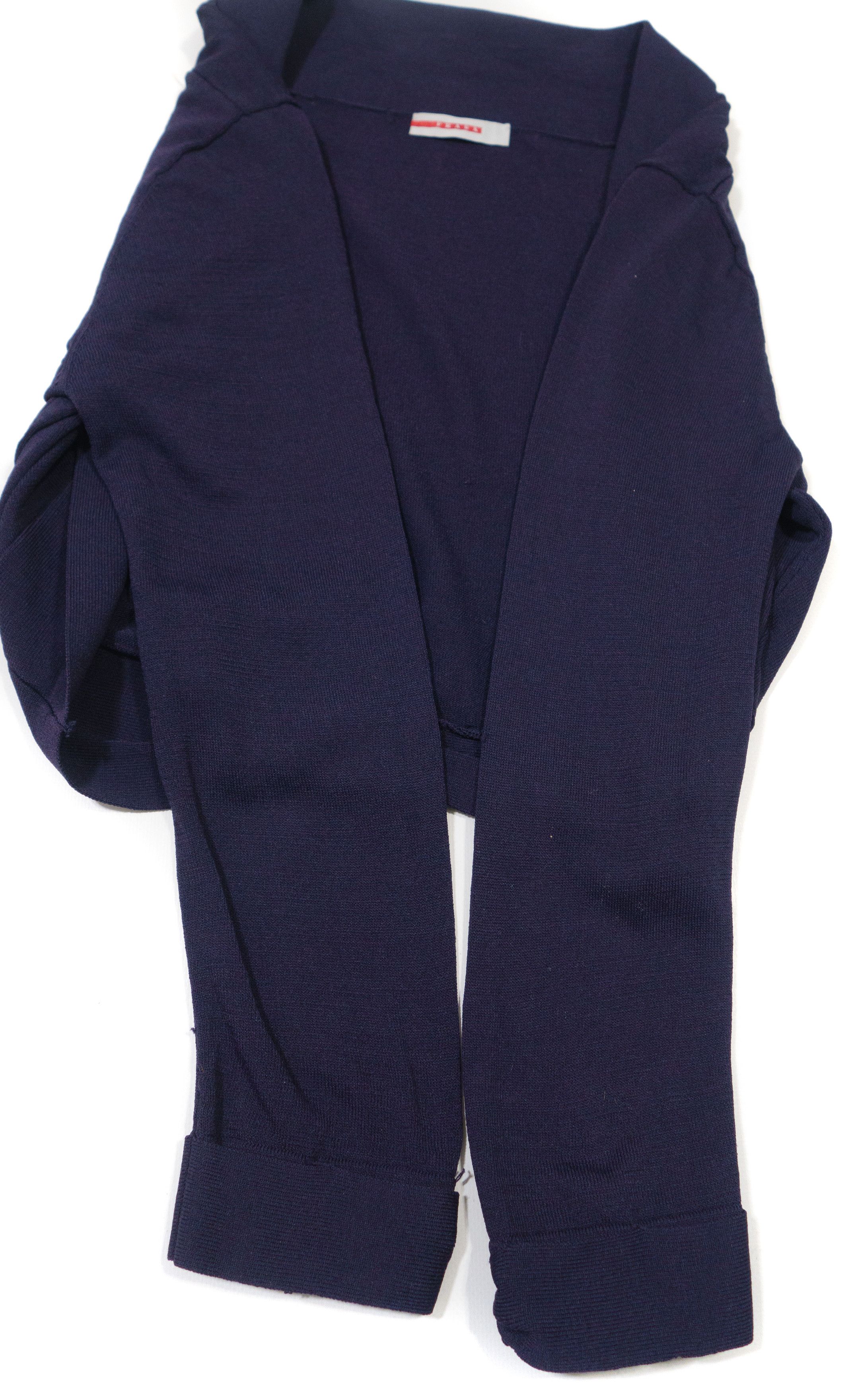 Prada Open-Front Bolero Cardigan Size S / US 4 / IT 40 - 5 Thumbnail