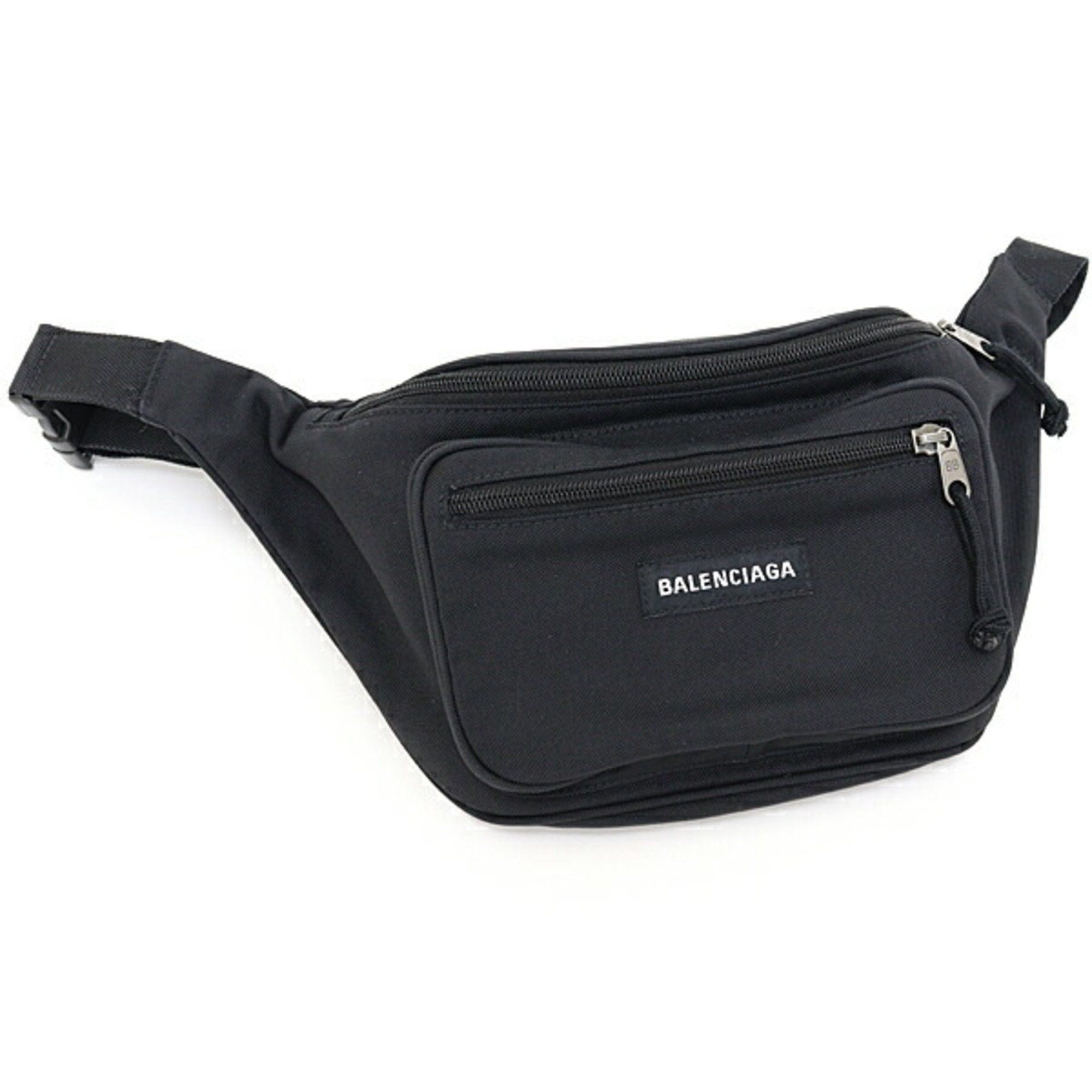 image of Balenciaga Explorer Beltpack Body Bag 482389 Black, Women's