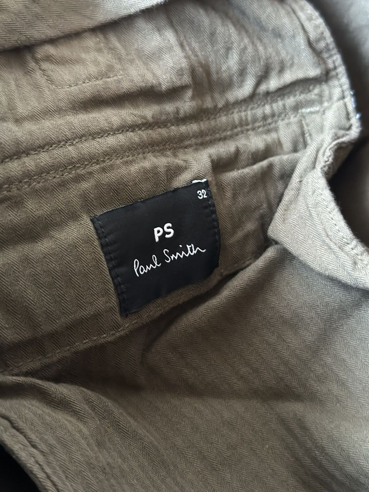 Paul Smith Army Green/Brown Trousers Size US 32 / EU 48 - 3 Thumbnail