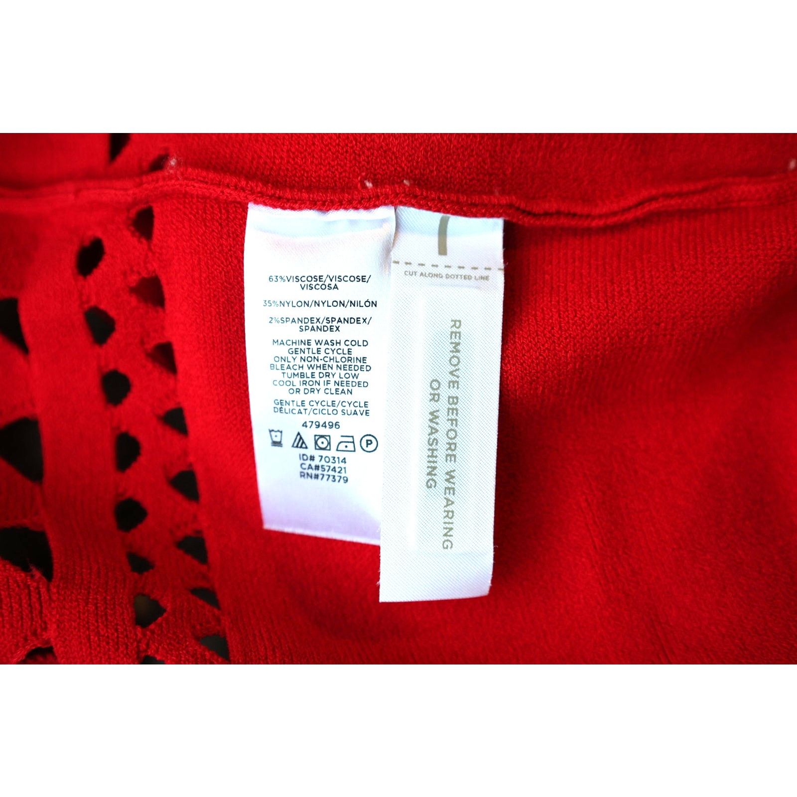 Ann Taylor Ann Taylor Knit Sweater Dress - Size Medium - Red - NWT Size M / US 6-8 / IT 42-44 - 5 Thumbnail