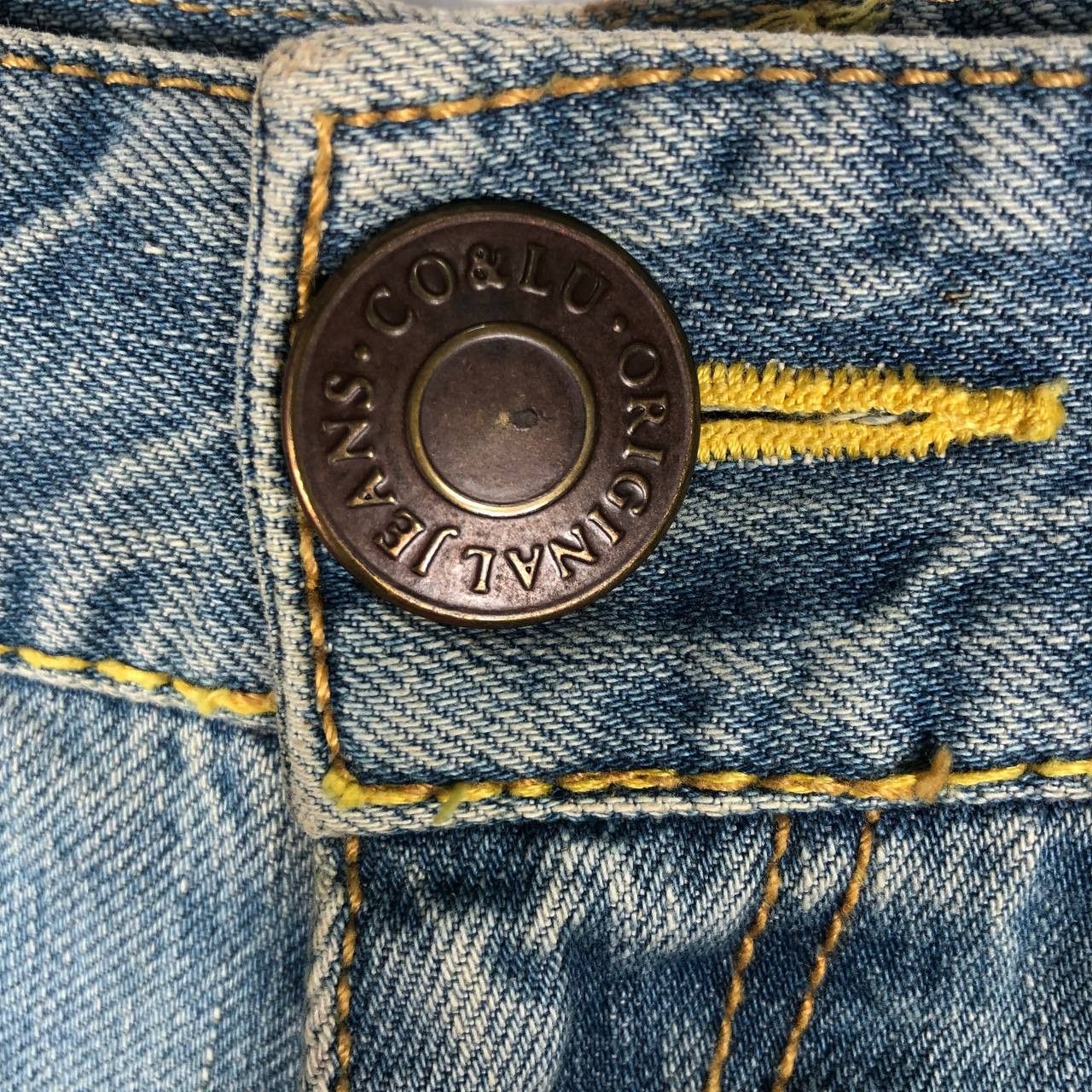 CO Vintage Co & Lu Original Denim Distressed Jeans Size 27" / US 4 / IT 40 - 8 Thumbnail