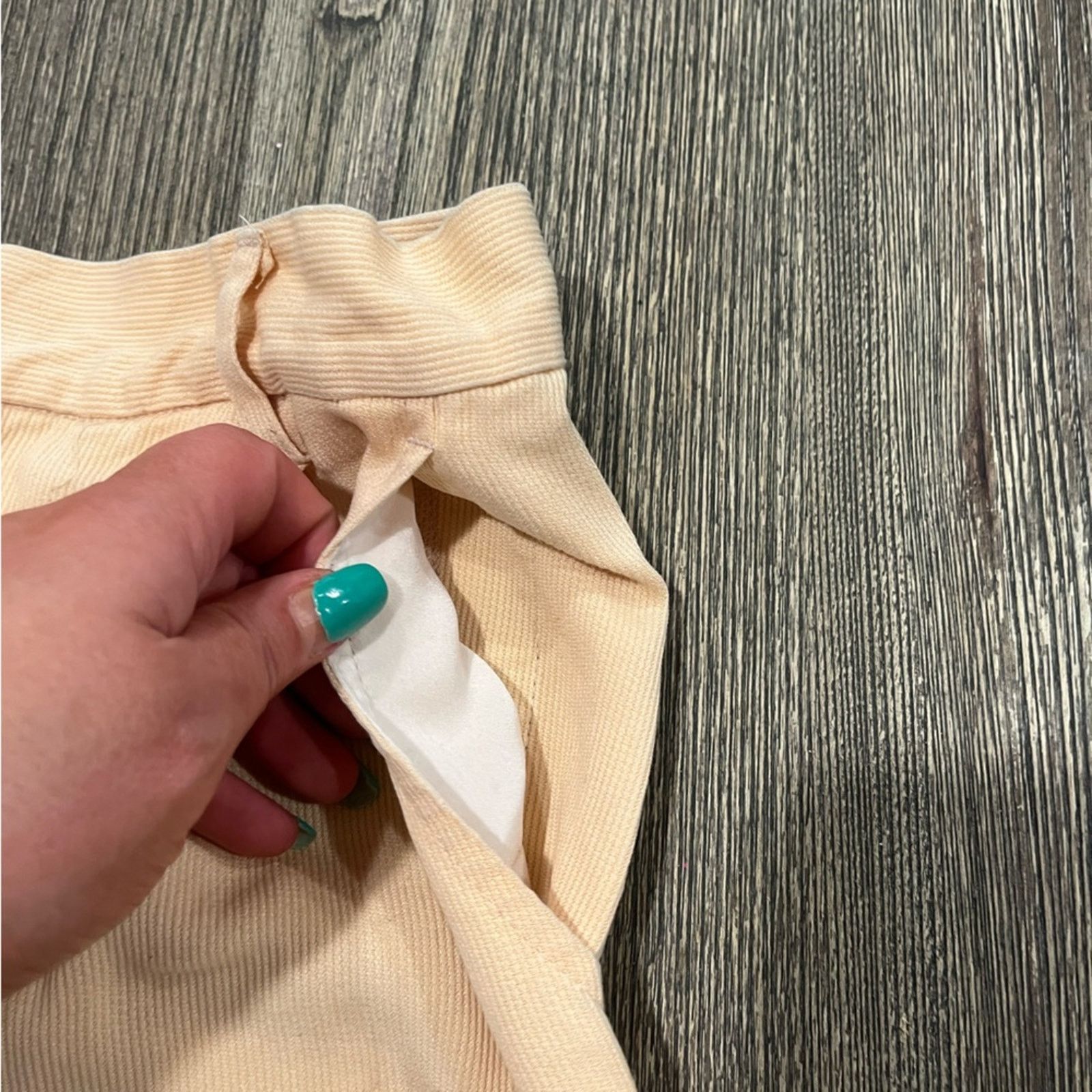Assembly New York Assembly Womens Corduroy Pants High Rise Raw Hem Size XS Size 24" / US 00 / IT 34 - 5 Thumbnail