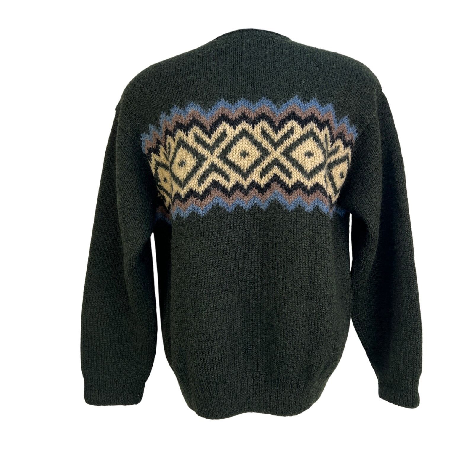 J.Crew Vintage J. Crew Chunky Wool Sweater Crewneck Green Size US M / EU 48-50 / 2 - 7 Thumbnail