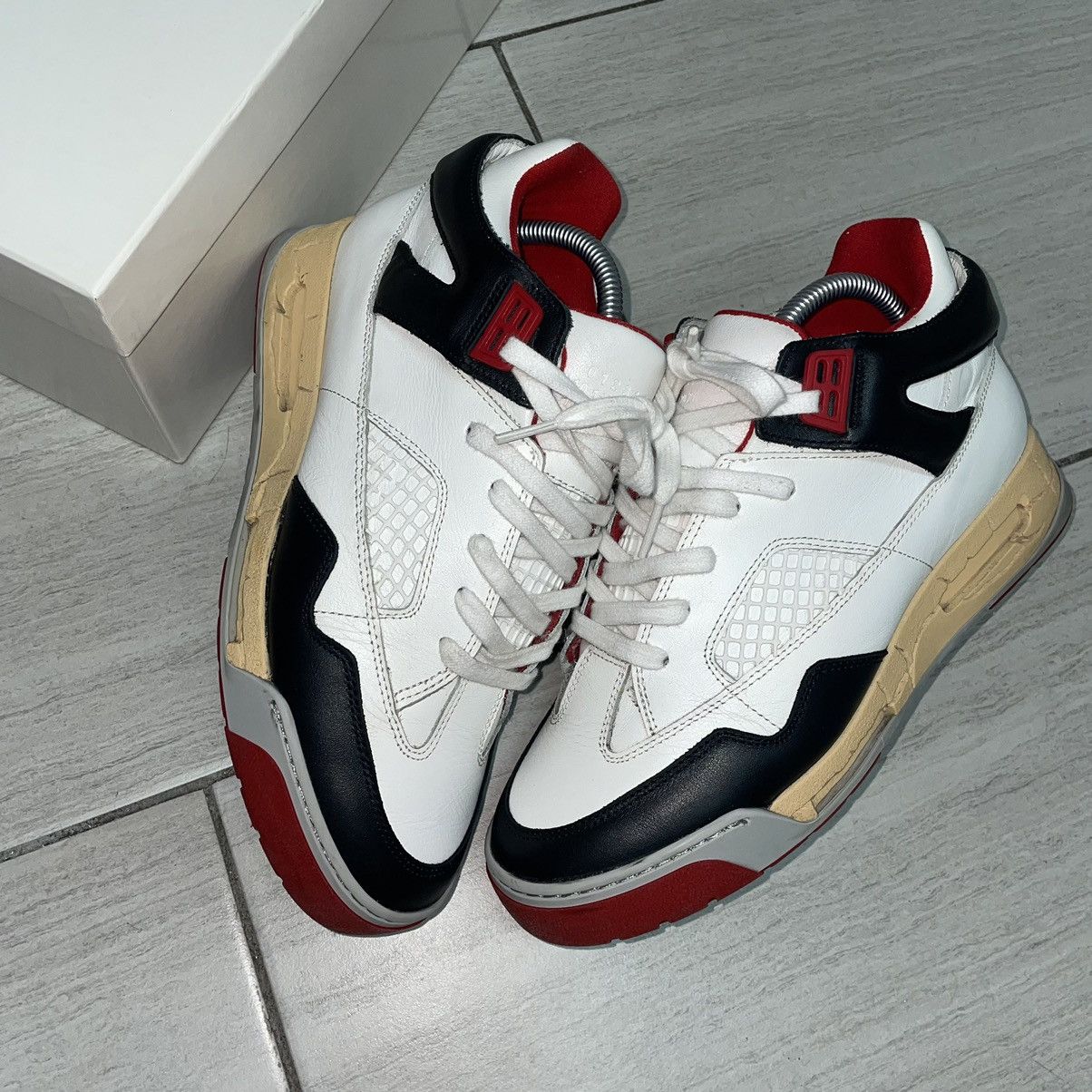 Maison Margiela Margiela Distressed Basketball Sneaker size 40 Size US 7 / EU 40 - 18 Thumbnail