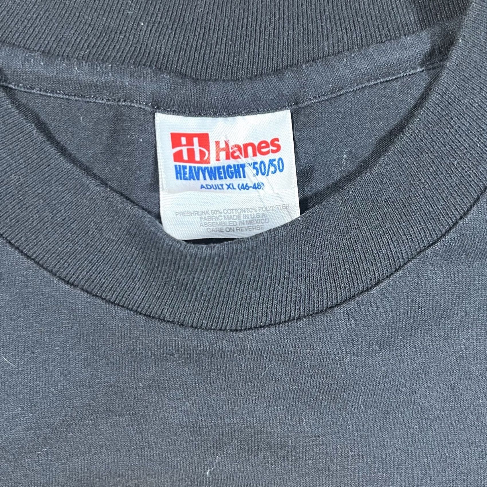 Vintage VINTAGE Amvets World War 2 51st Convention T-Shirt XL Mens Black 1995 Graphic Cracking Information Size US XL / EU 56 / 4 - 3 Thumbnail