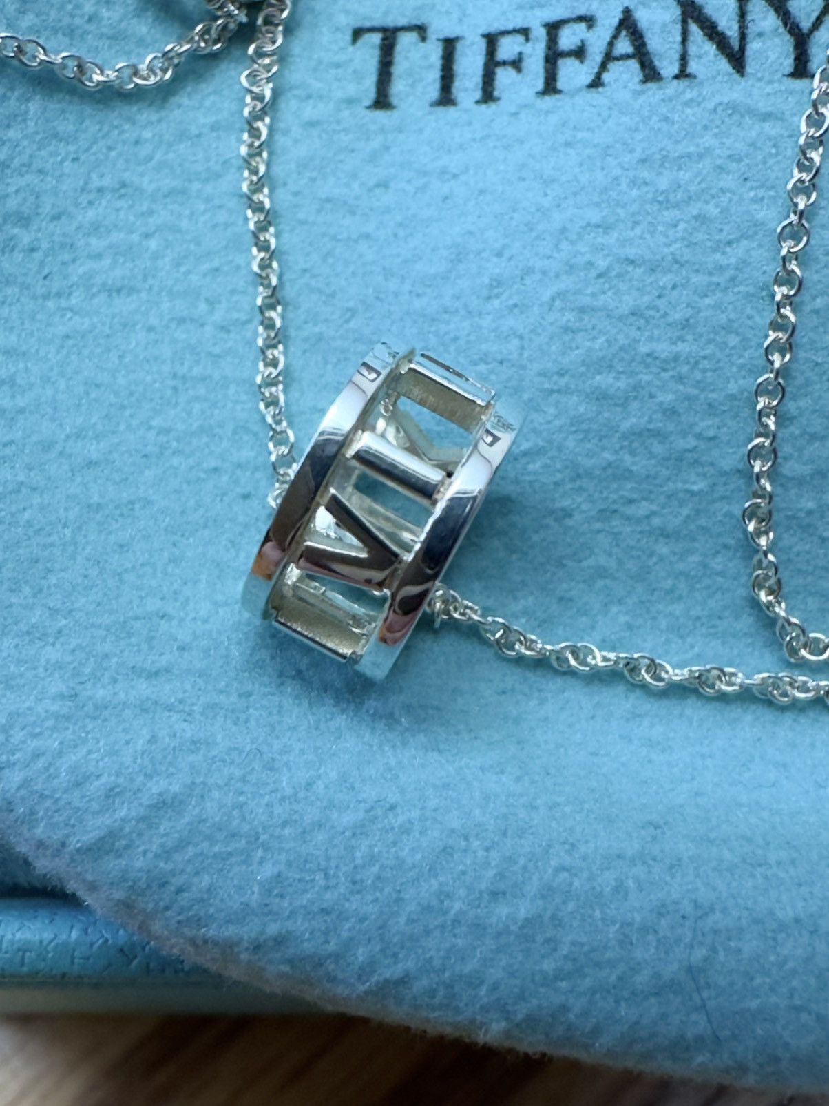 Tiffany & Co. Tiffany & Co. Atlas Roman Numeral Ring Pendant Size ONE SIZE - 4 Thumbnail