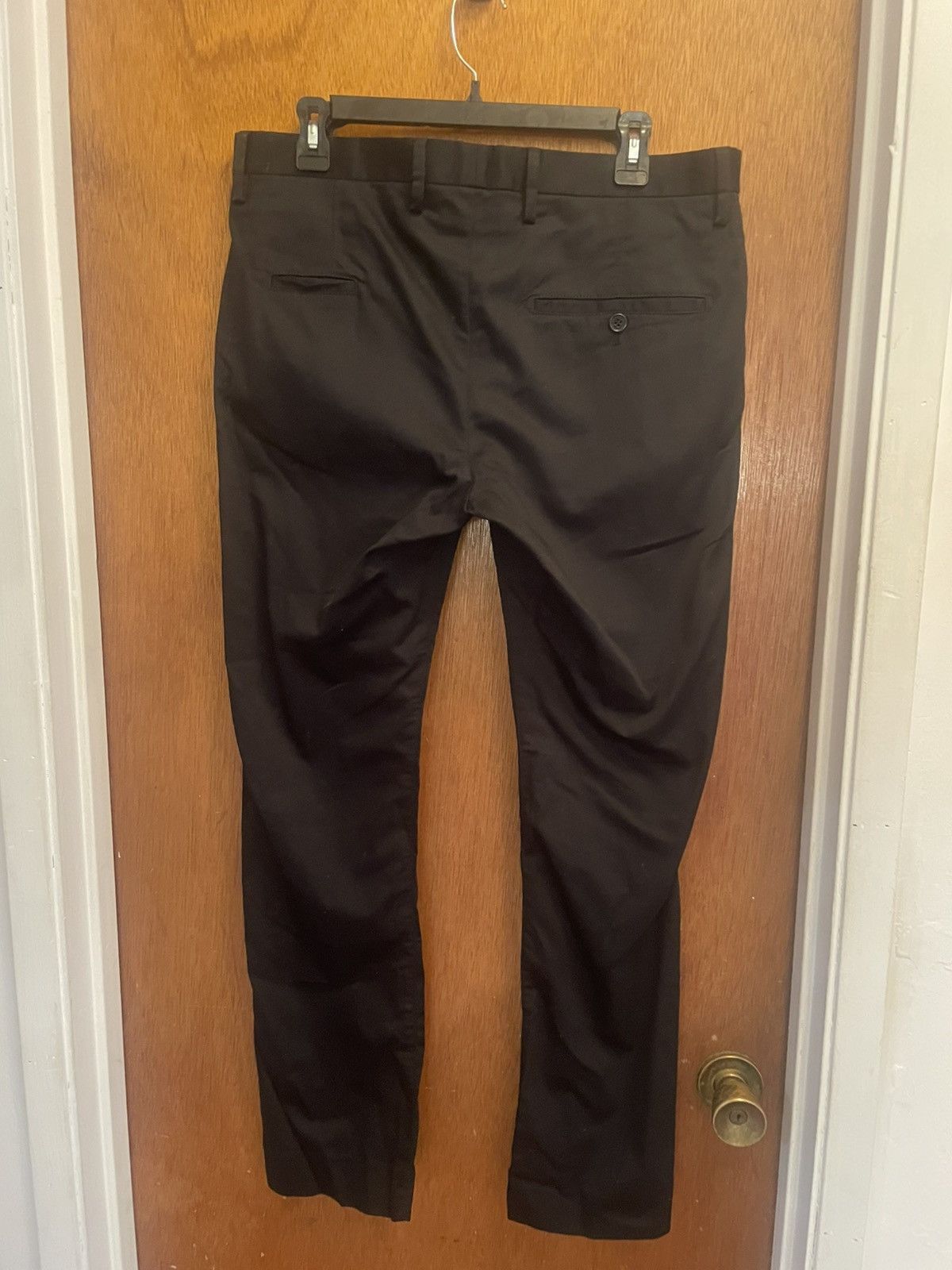 Acne Studios Acne Studios Black Max Satin Trouser Pants Size US 36 / EU 52 - 2 Thumbnail