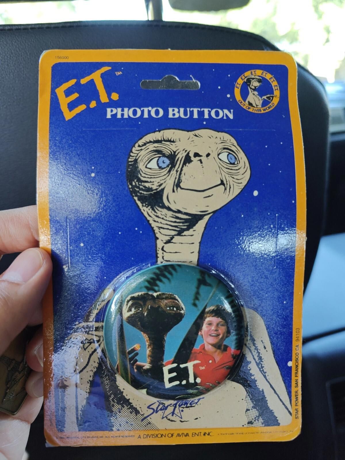 Other E.T. Photo Button Star Power 1982 Original Vintage MOC Size ONE SIZE - 1 Thumbnail