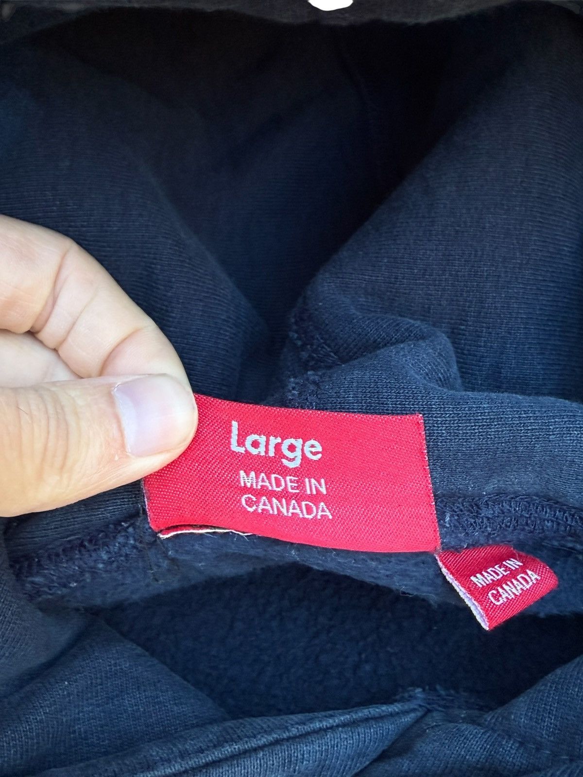 Supreme Supreme 2012 navy box logo hoodie Size US M / EU 48-50 / 2 - 7 Thumbnail