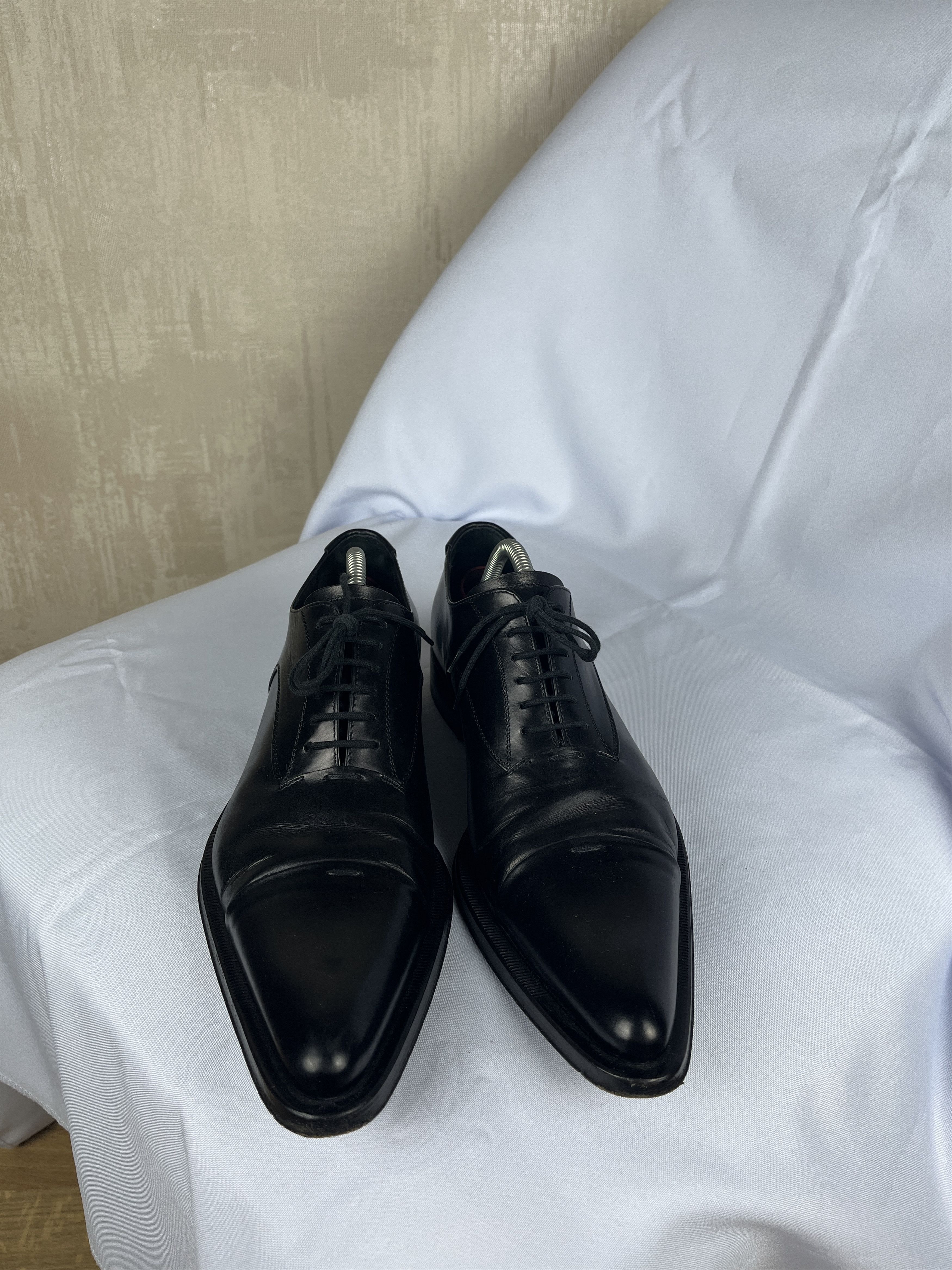 Paciotti Cesare Paciotti Leather Lace Ups Dress Shoes Made in Italy Size US 7 / EU 40 - 3 Thumbnail