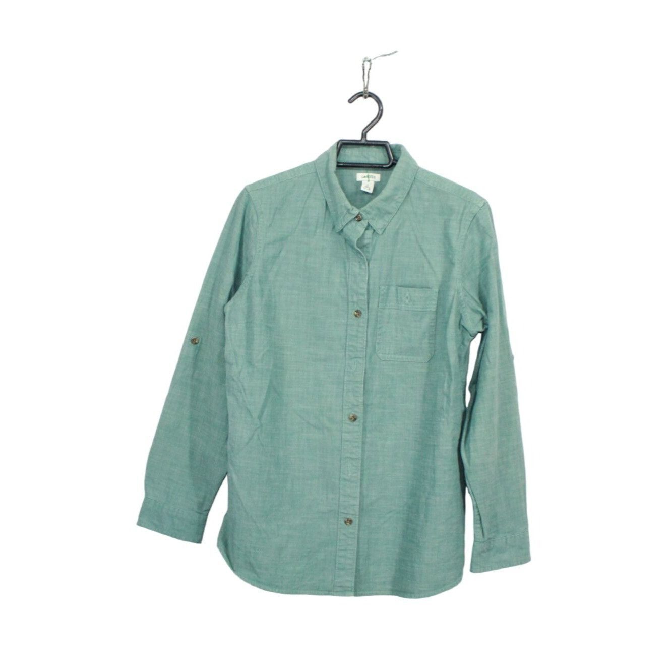 L.L. Bean LL Bean Women's Long Sleeve Button Up Shirt Size S / US 4 / IT 40 - 1 Thumbnail